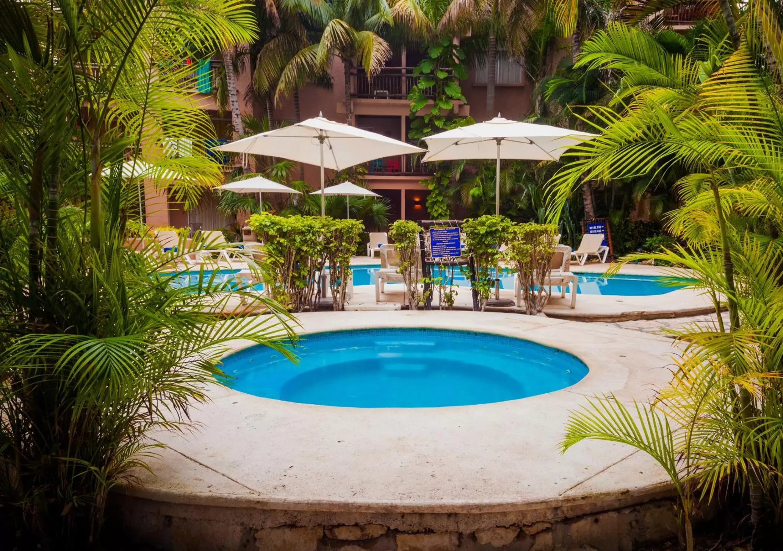 Swimming Pool in Tukan Hotel Playa del Carmen