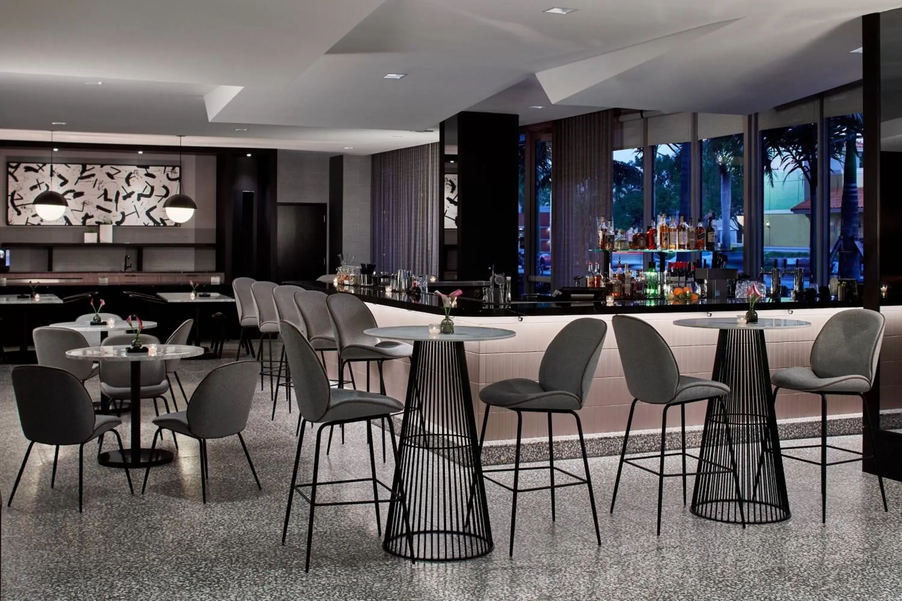 Lounge or bar, Restaurant/Places to Eat in AC Hotel Miami Wynwood