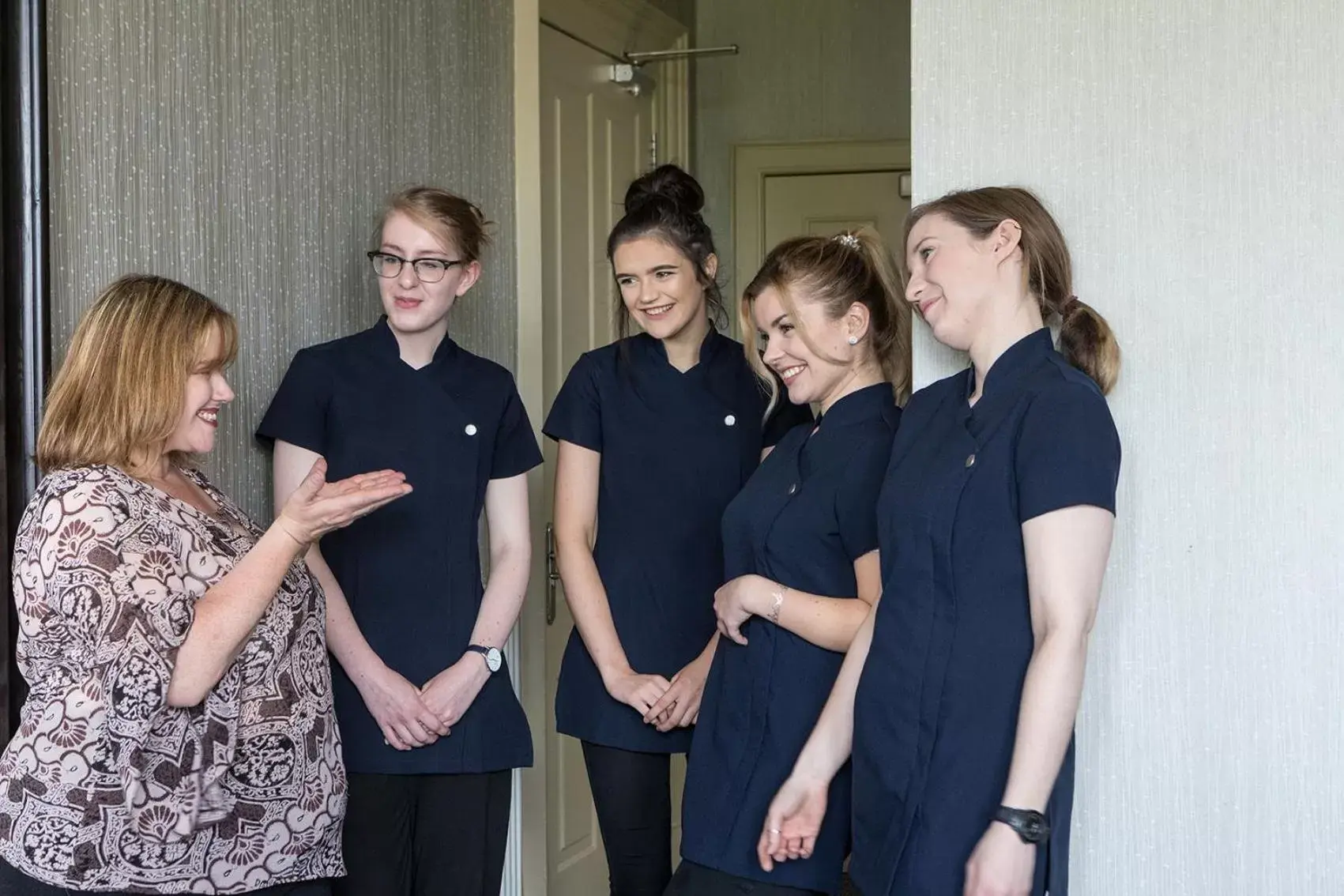 Staff in Nether Abbey Hotel