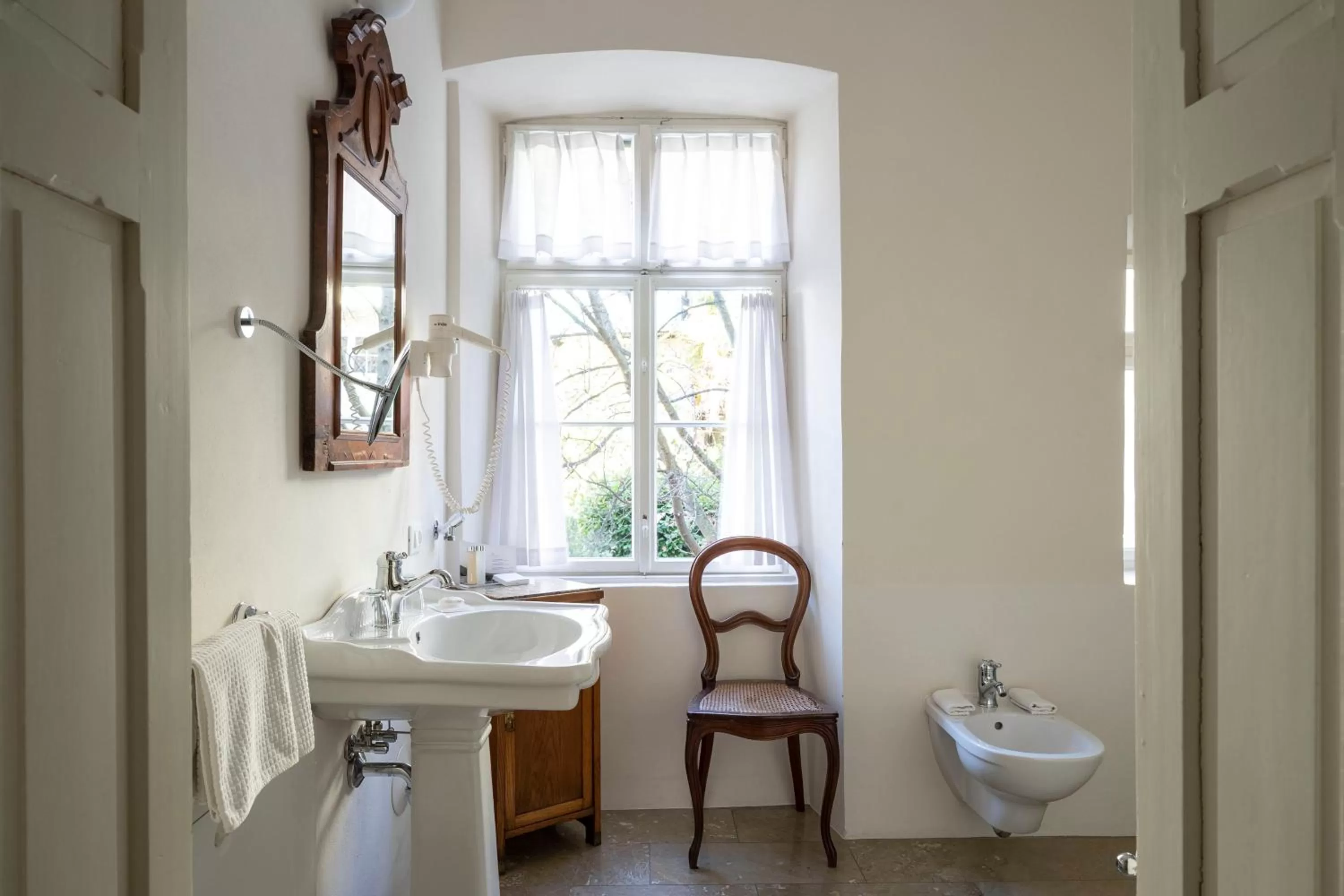 Decorative detail in Villa Bergmann Suites Meran