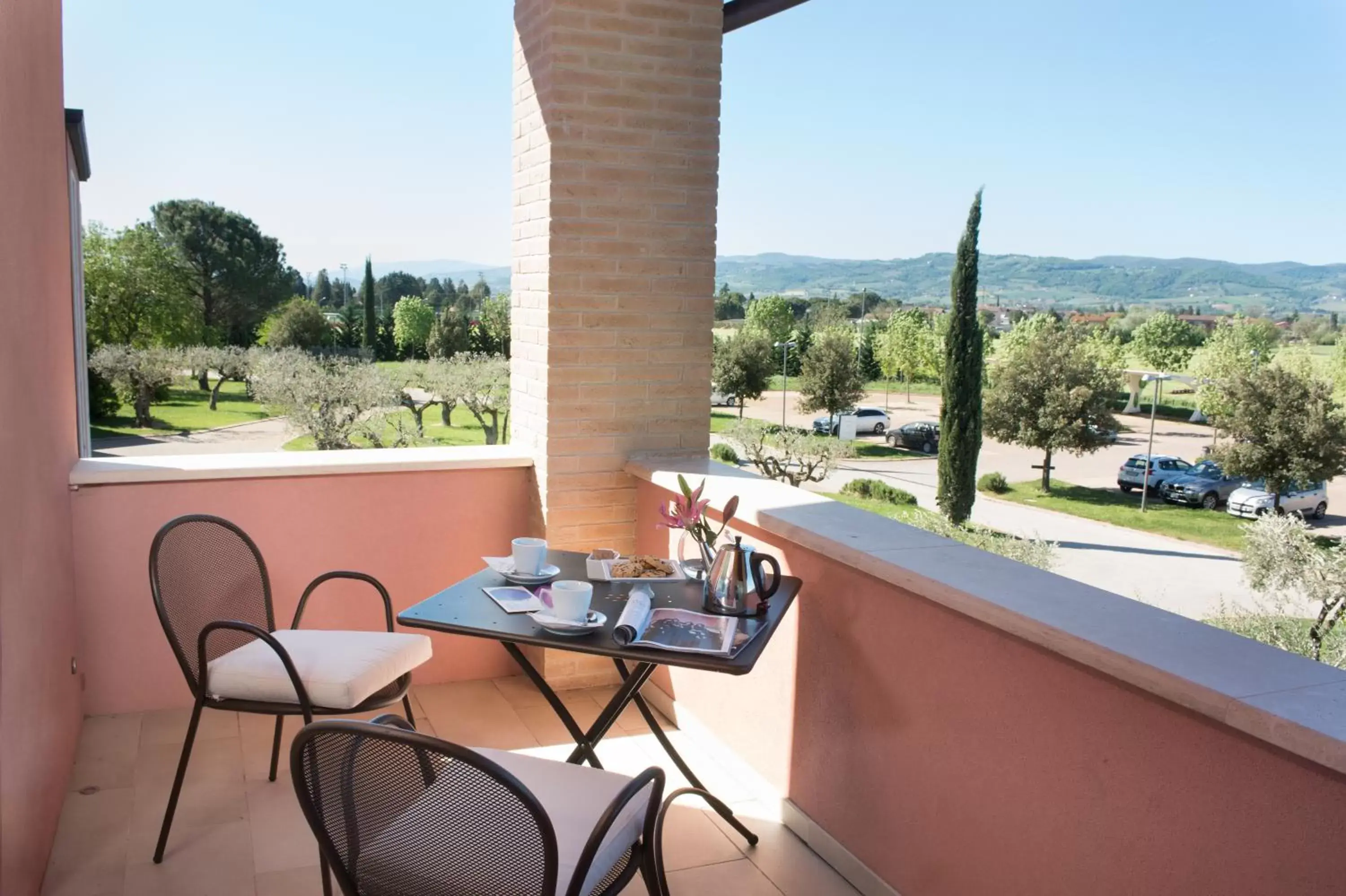 Photo of the whole room, Balcony/Terrace in Valle di Assisi Hotel & Spa