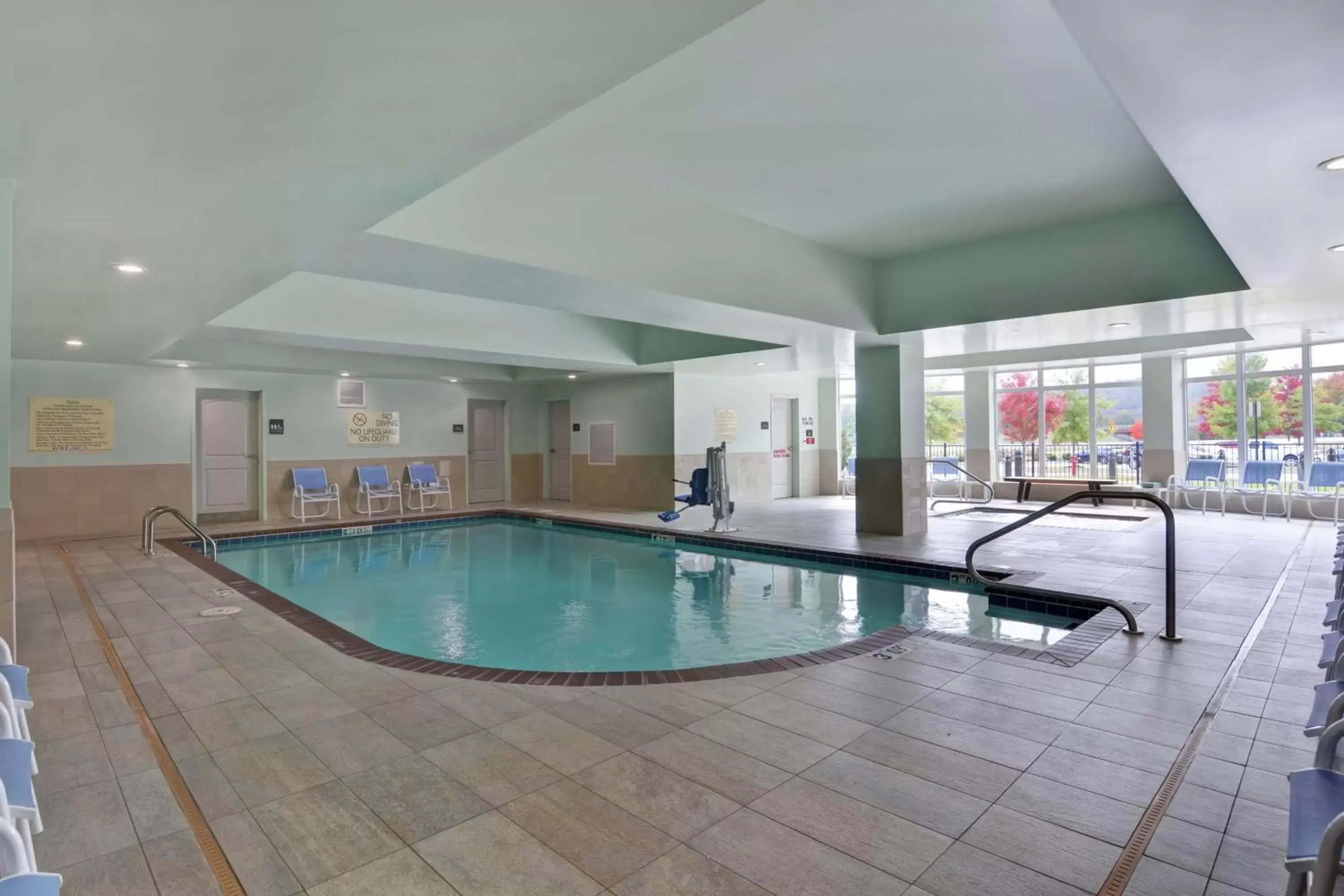 Pool view, Swimming Pool in Hilton Garden Inn and Fayetteville Convention Center