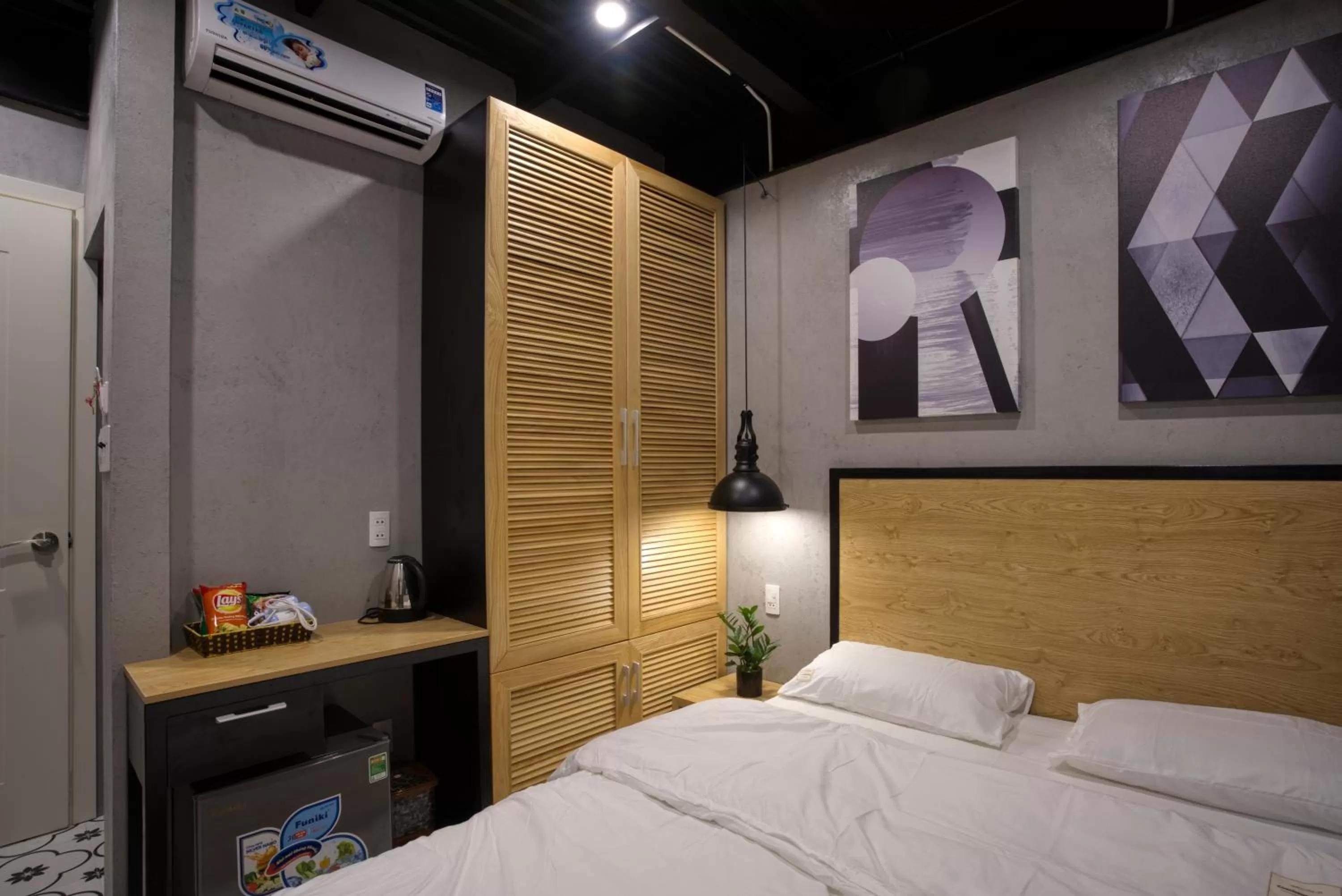 Bed in THE NEST QUANG BINH