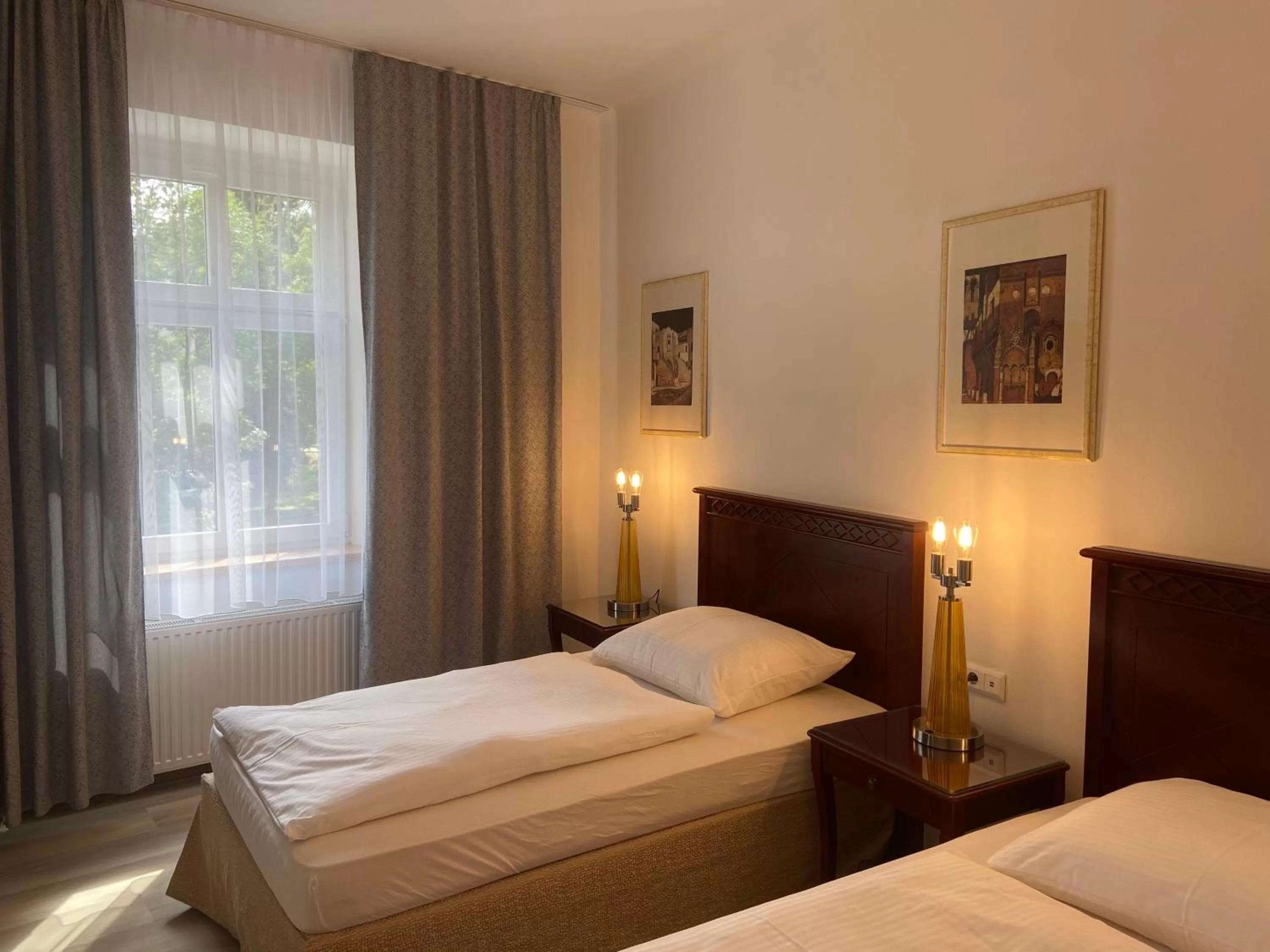 Bed in Aparthotel Slezák