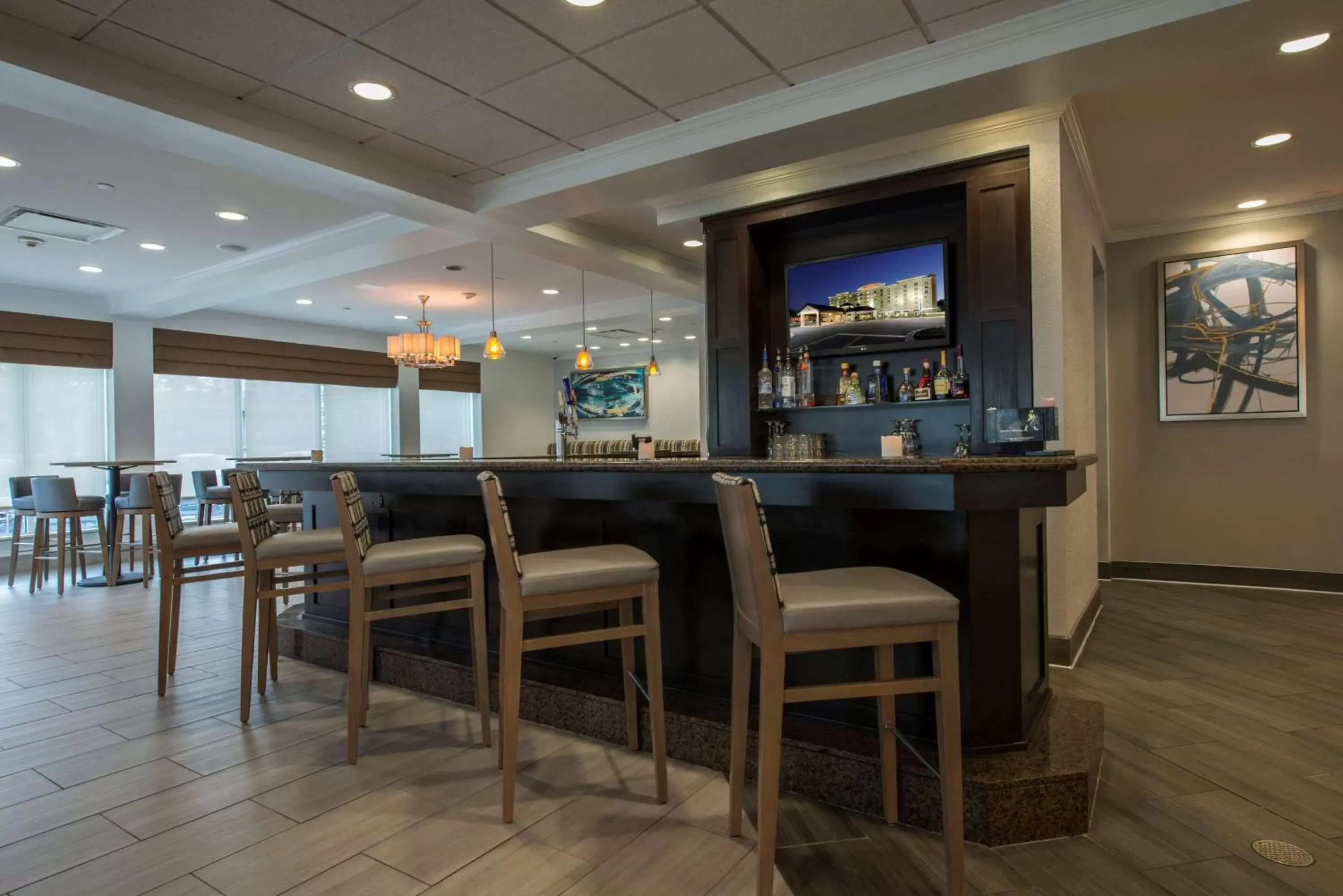 Lounge or bar, Lounge/Bar in Hilton Garden Inn Atlanta Airport North