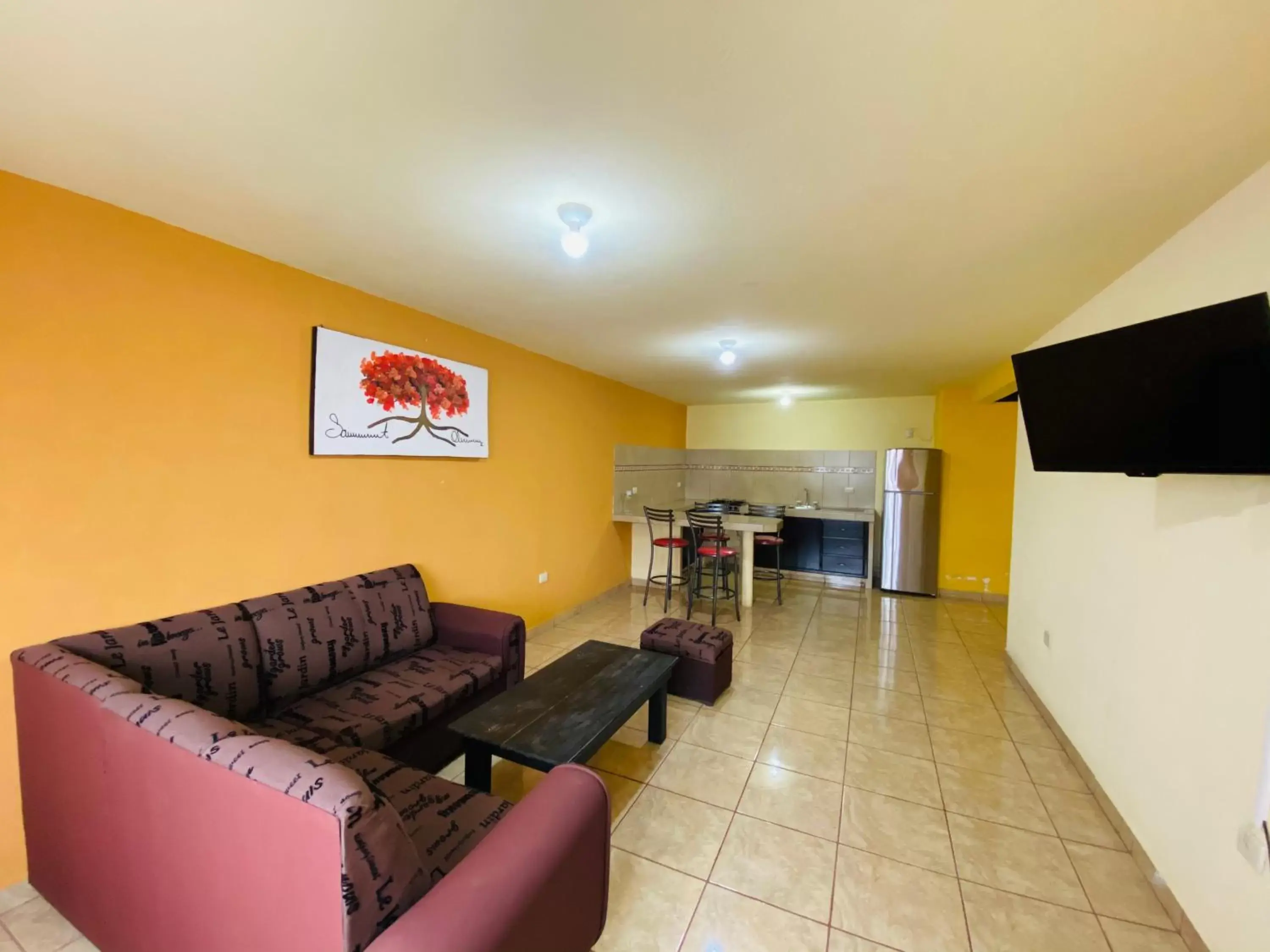 Living room, Seating Area in Hotel & Suites Cerro Roj0