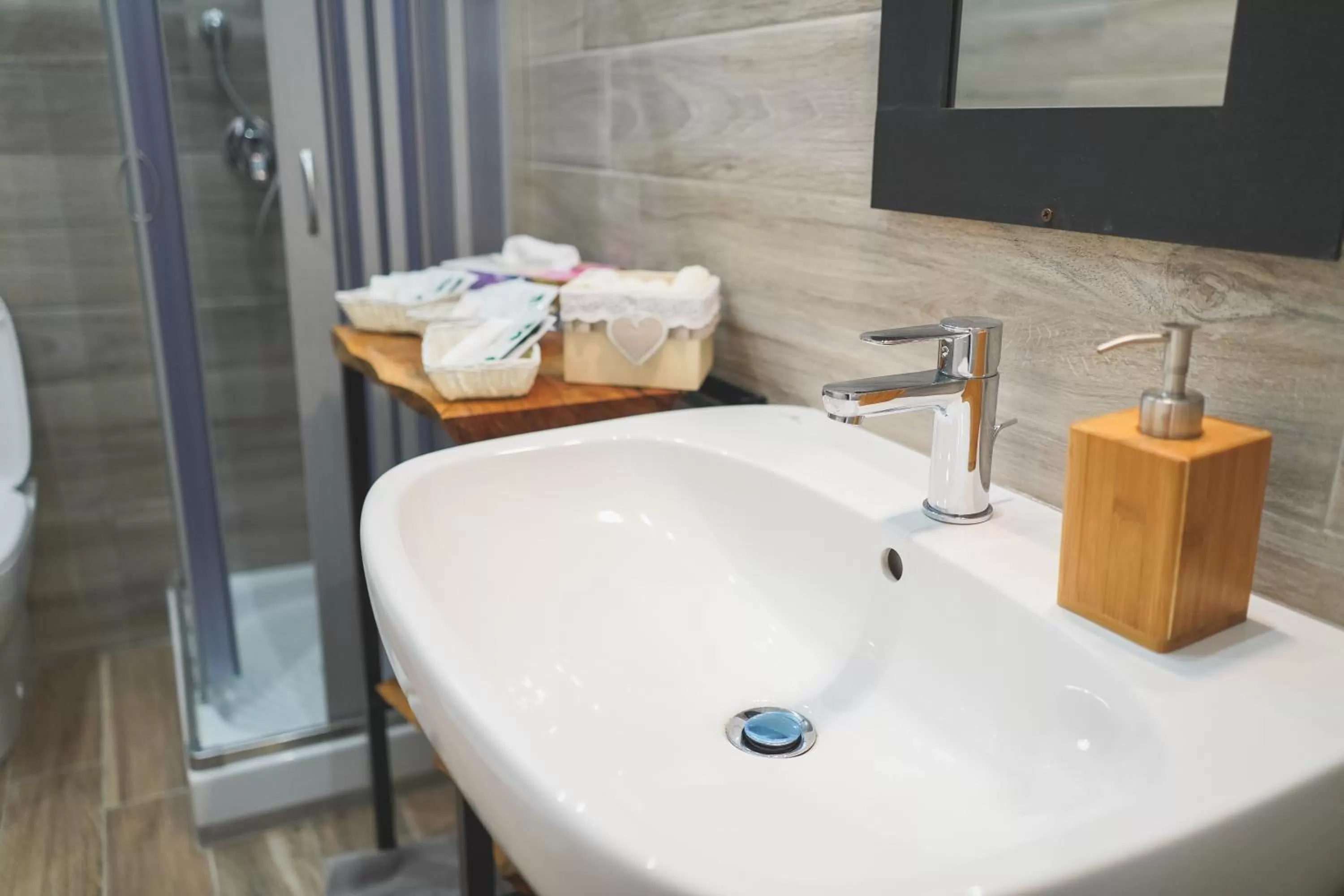 Bathroom in Ulivo Design b&b