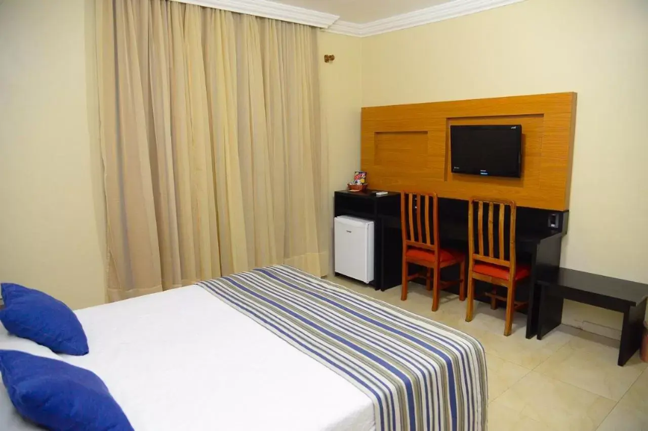 Bed in JVA Fenix Hotel Bed in JVA Fenix Hotel