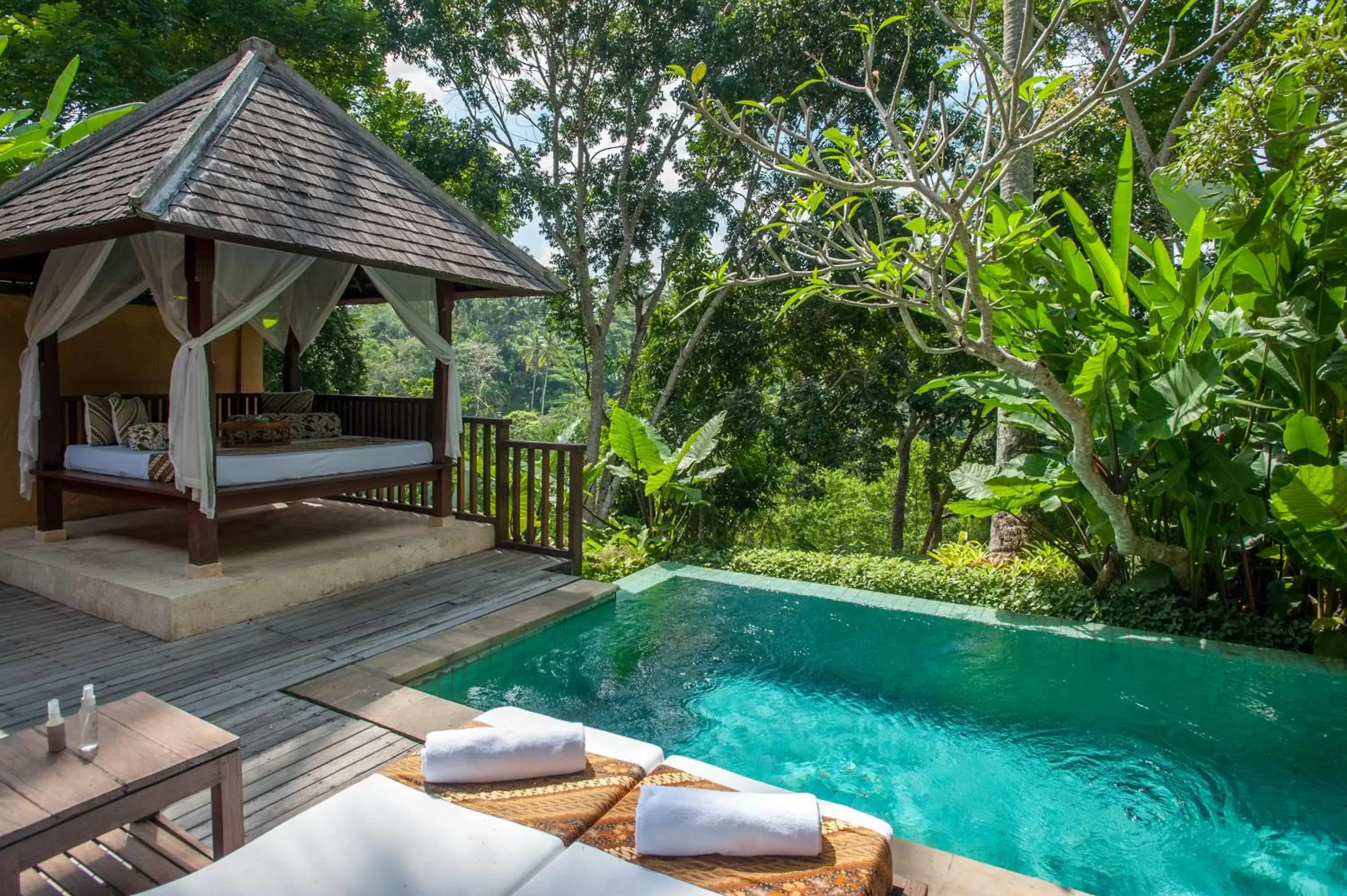 Swimming pool, Property Building in Komaneka at Tanggayuda Ubud