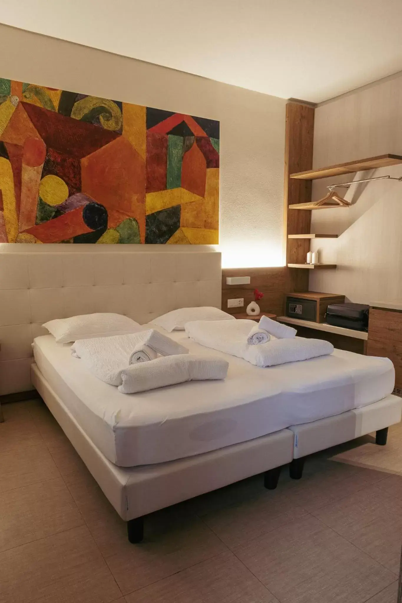 Bed in Hotel Morgana