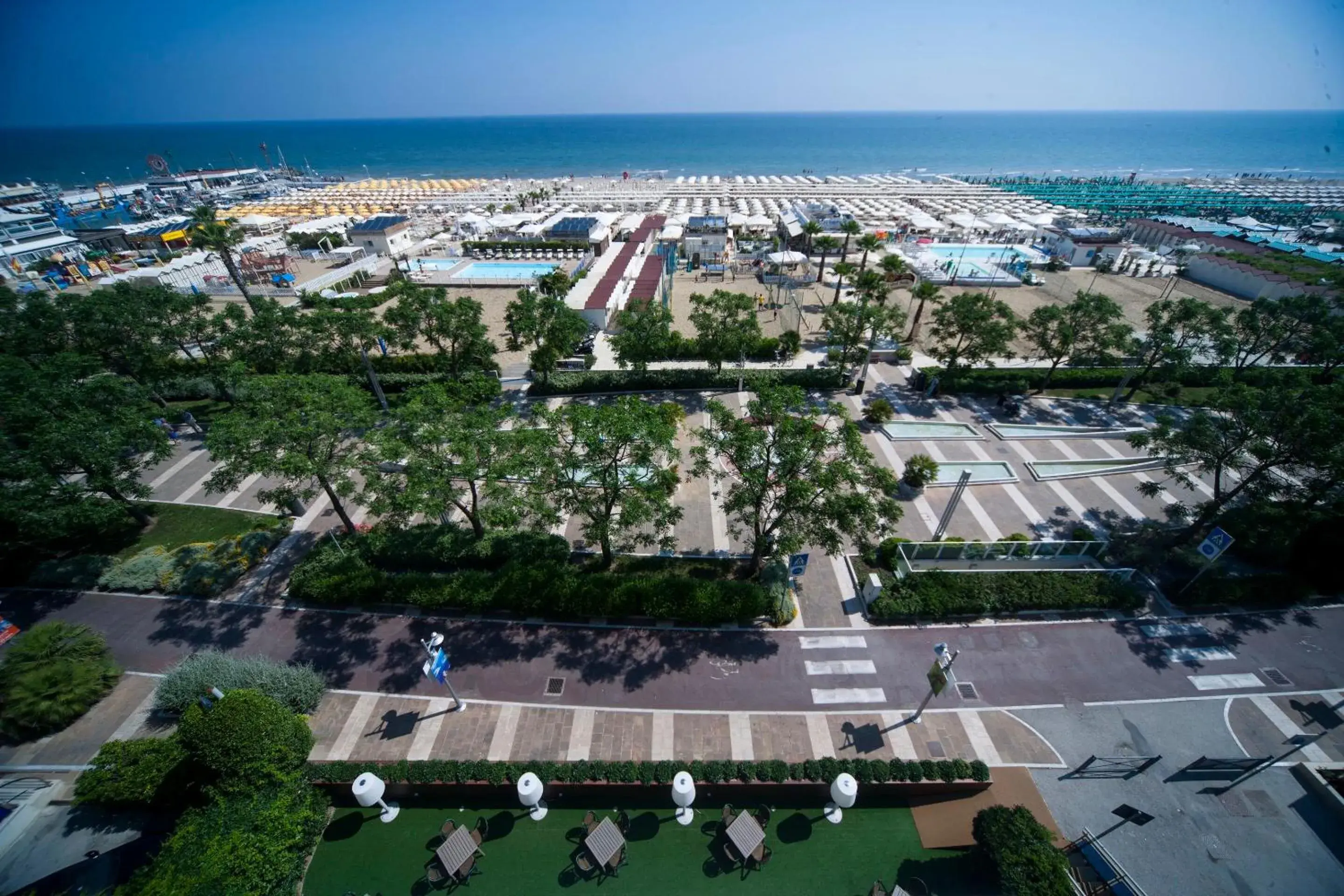 Sea view in Hotel Mon Cheri Sea view in Hotel Mon Cheri