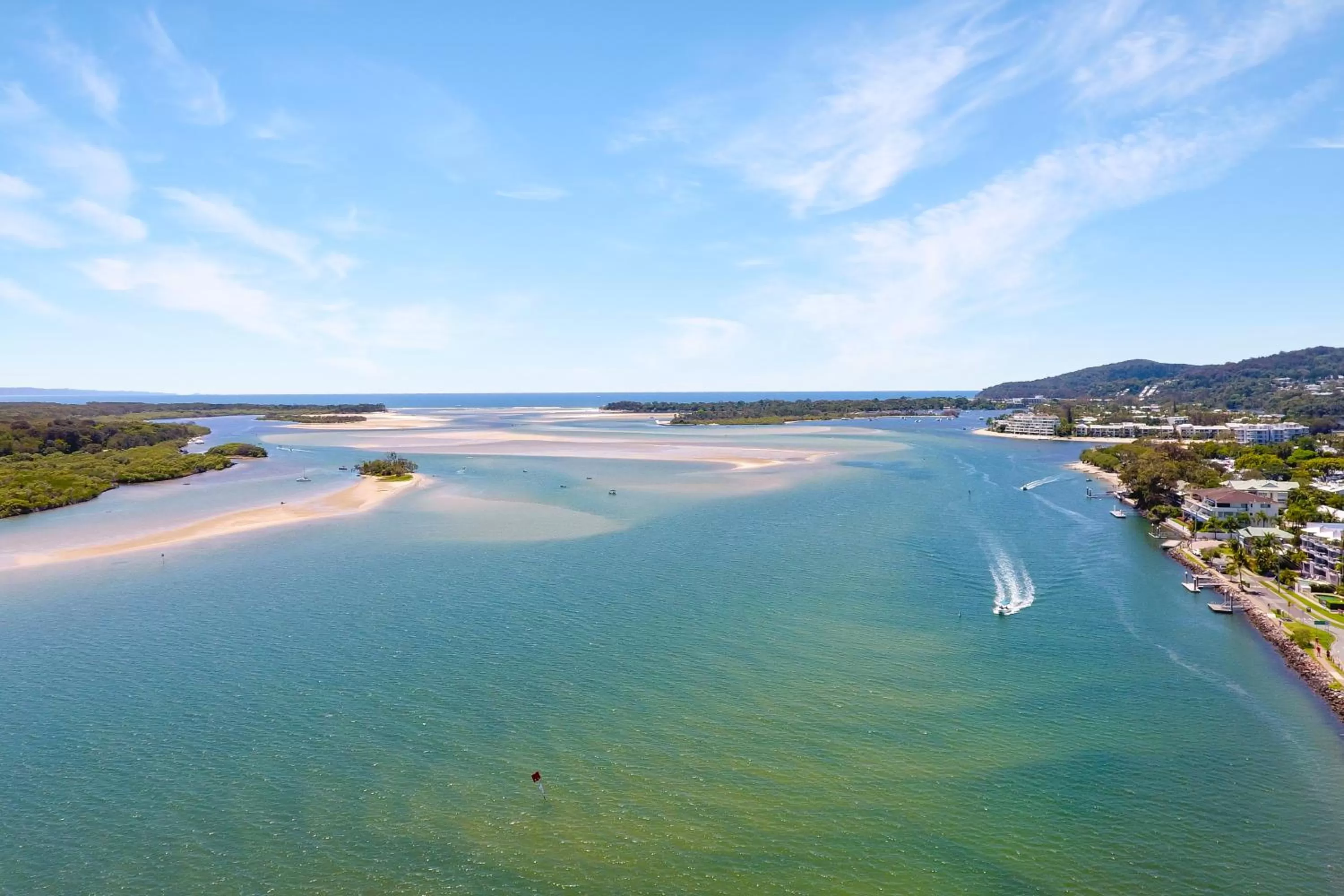 Bird's eye view in Noosa Place Resort