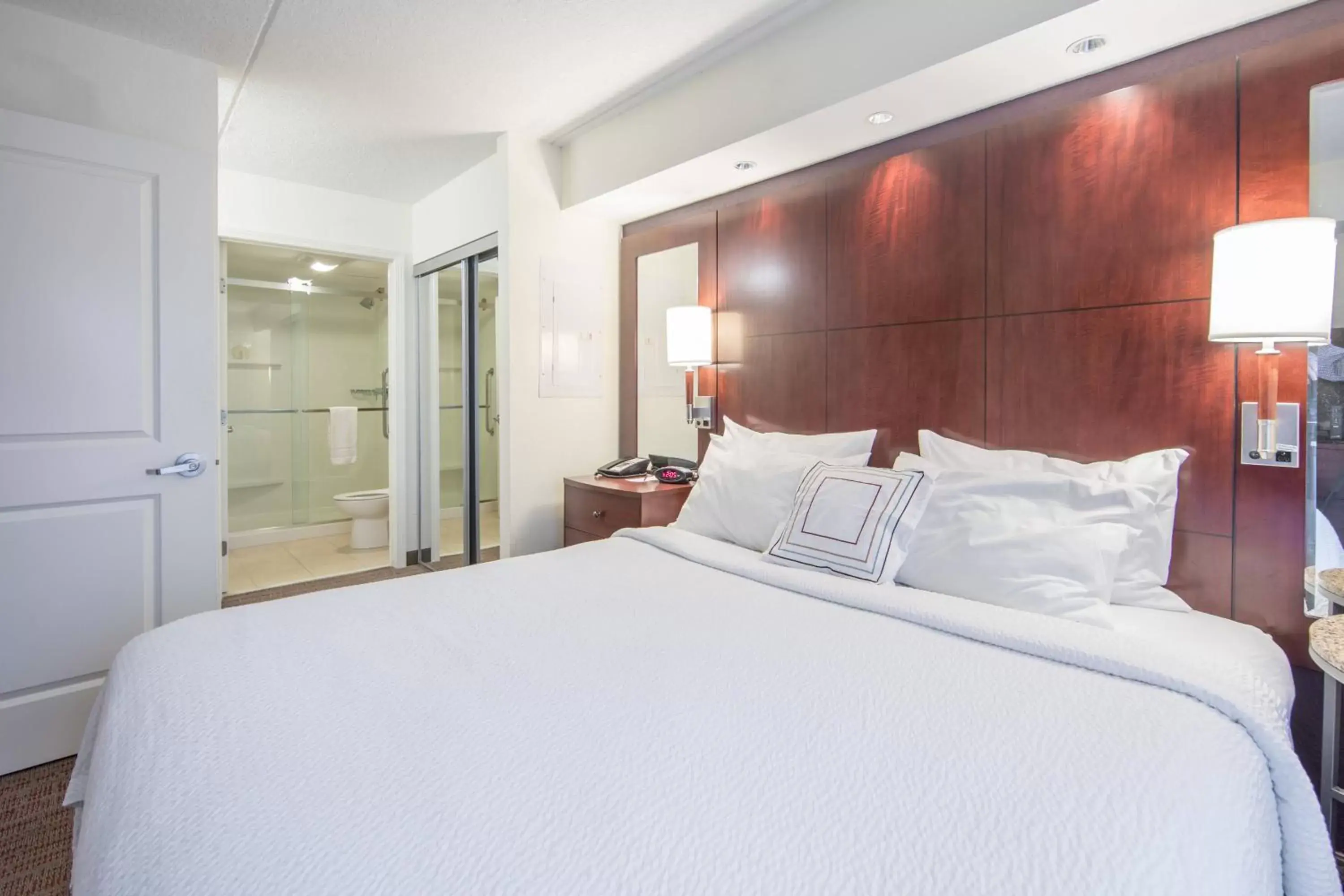 Bedroom, Bed in Residence Inn by Marriott Amelia Island