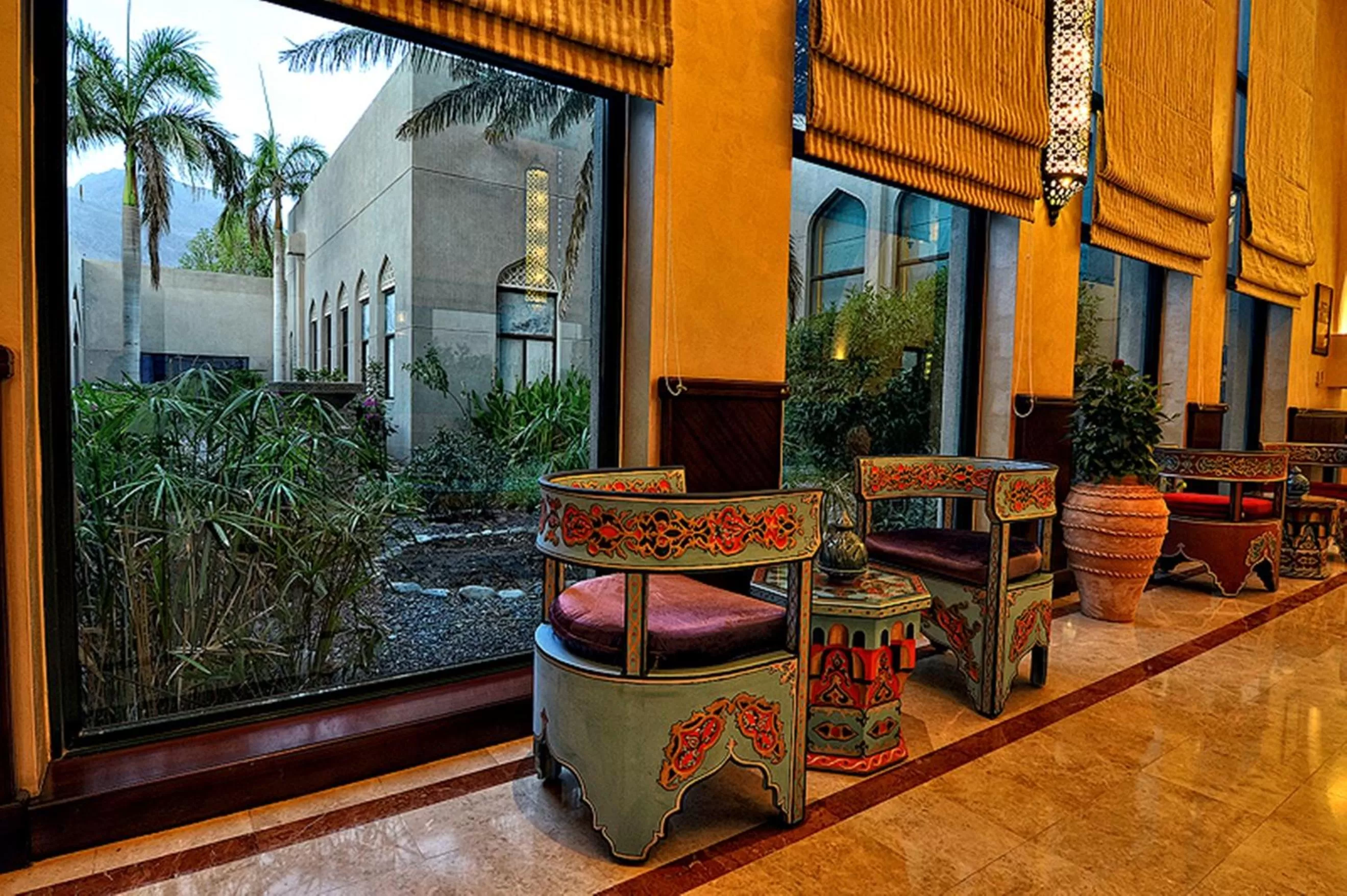 Patio in Golden Tulip Nizwa Hotel