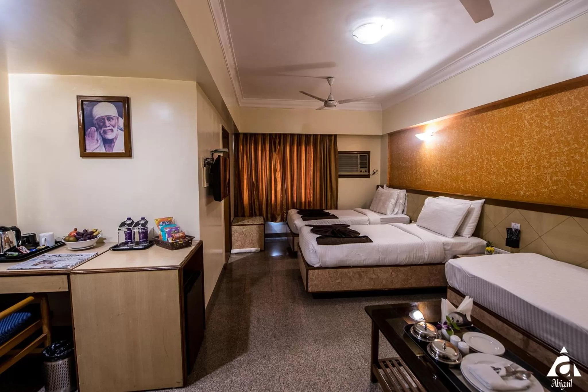 Photo of the whole room, Bed in Hotel Abigail Goradia's