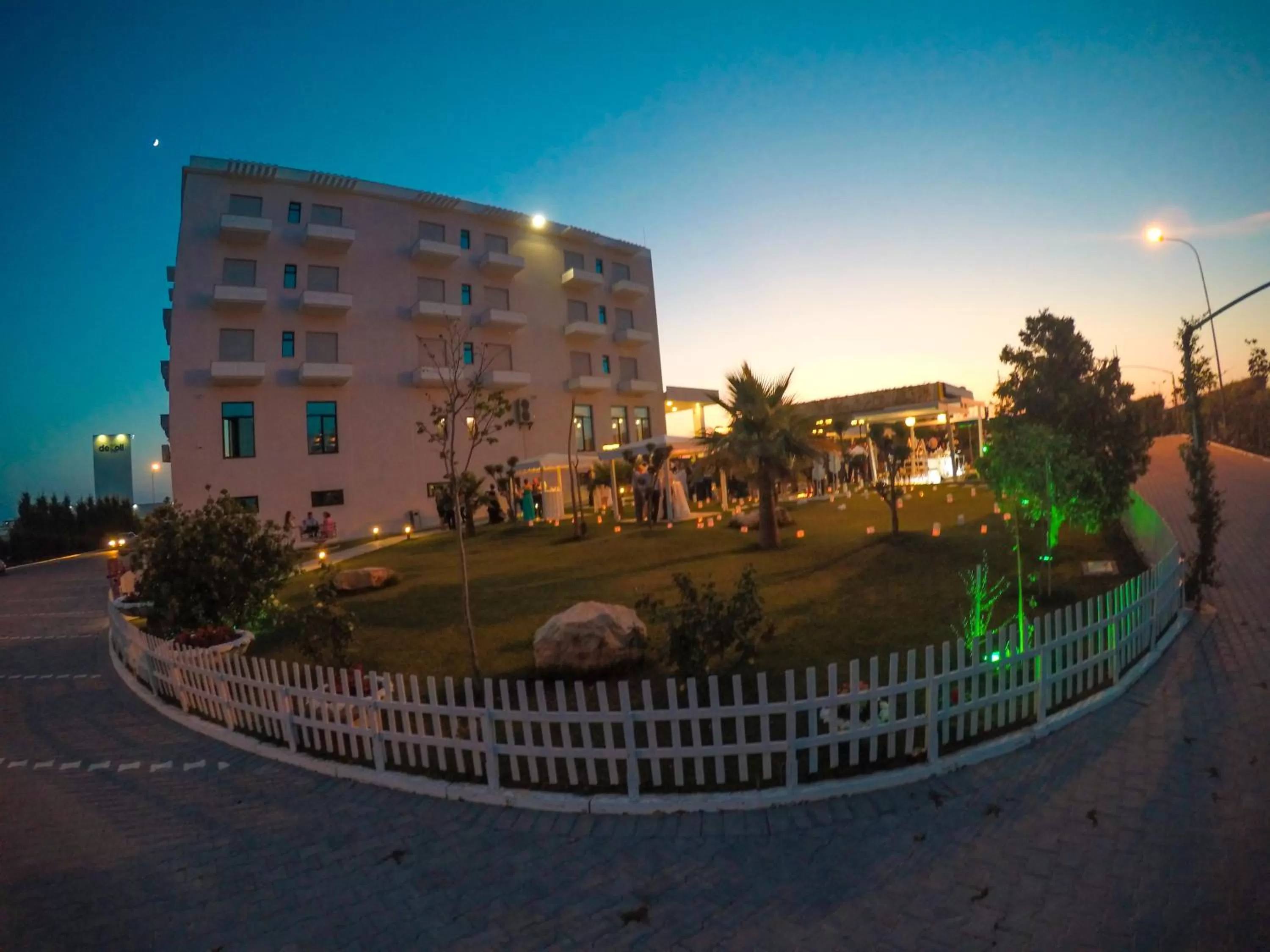 Property building in Hotel Delta Premium