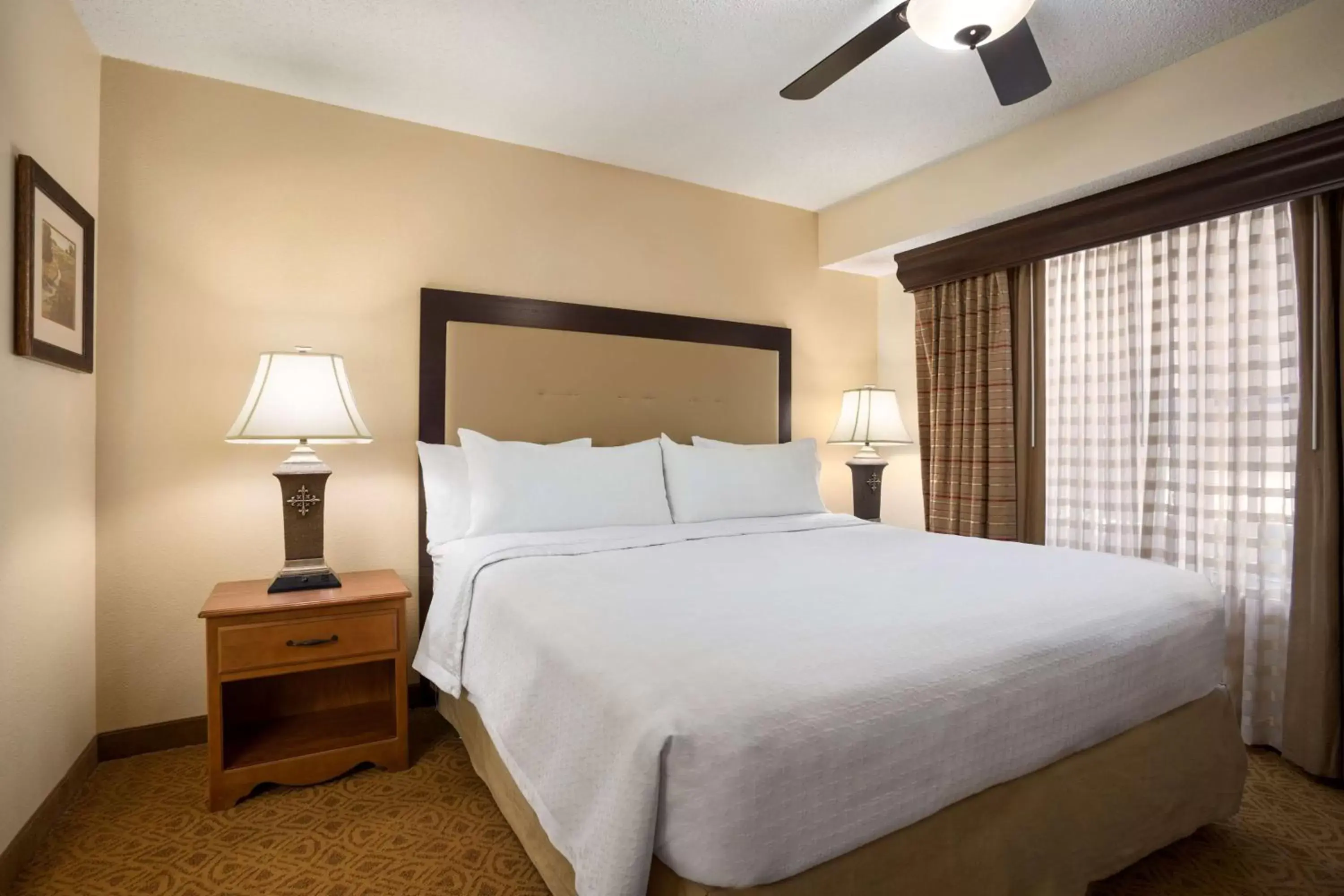 Bed in Homewood Suites by Hilton Dallas-Park Central Area