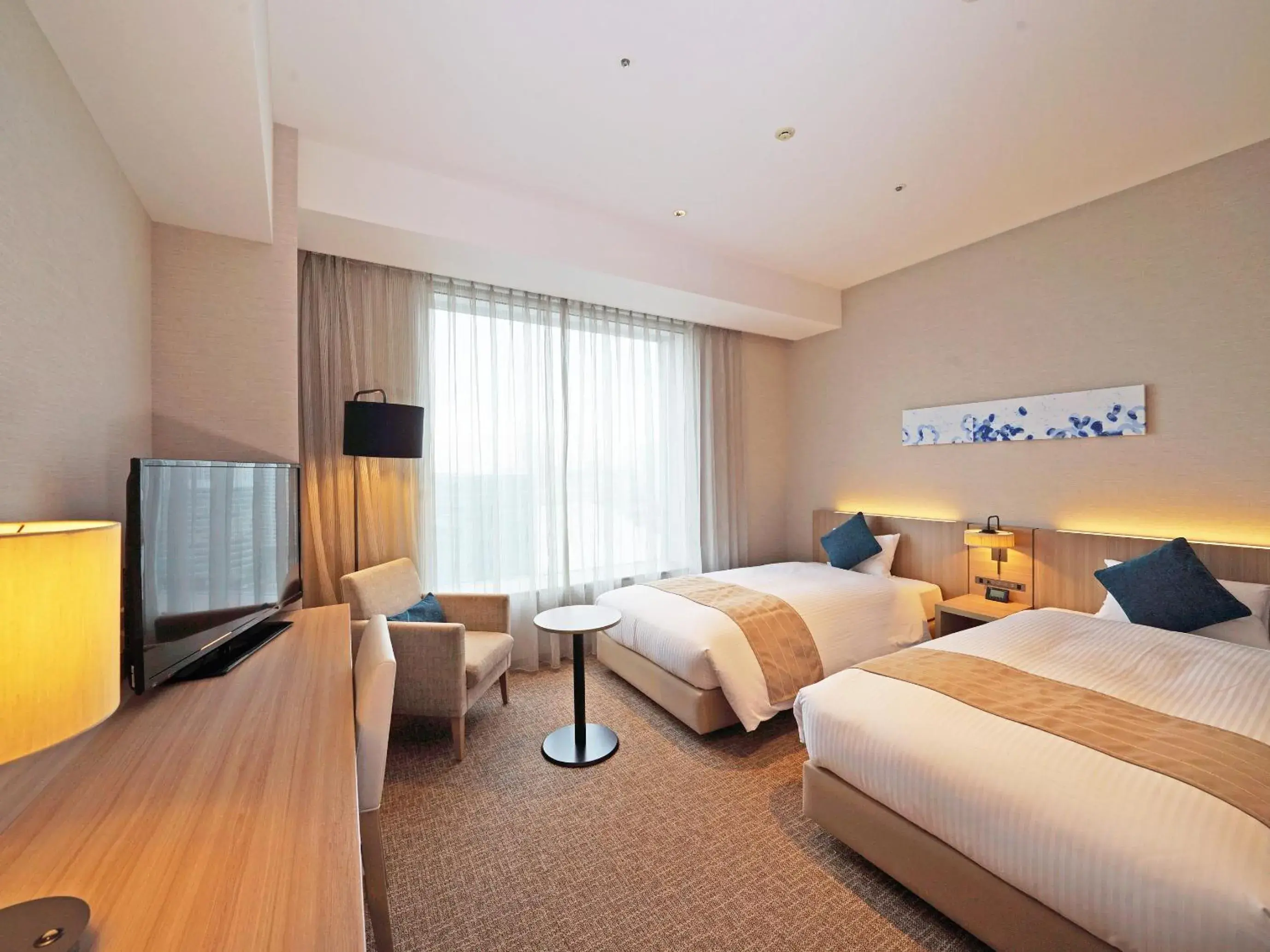 Photo of the whole room in the square hotel Yokohama Minatomirai