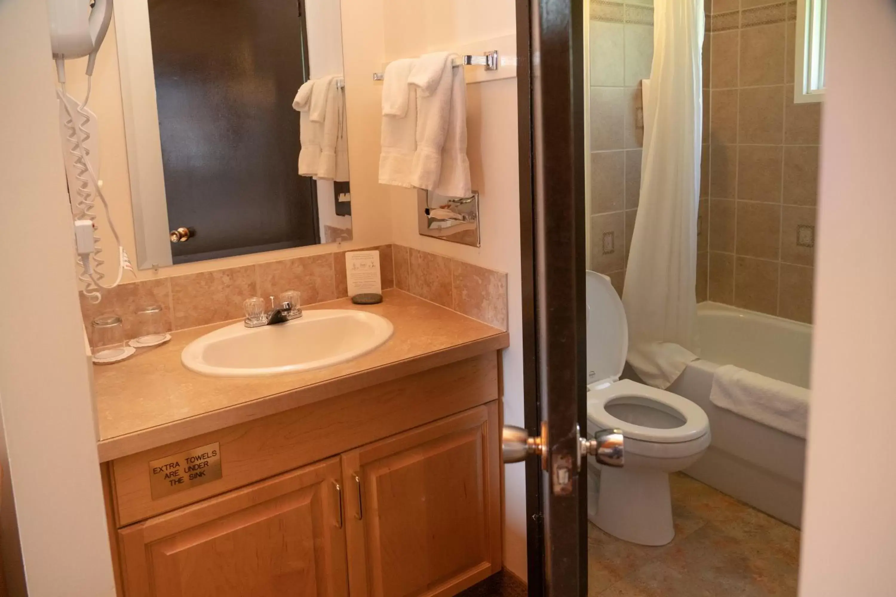 Shower, Bathroom in Rocky Mountain Ski Lodge