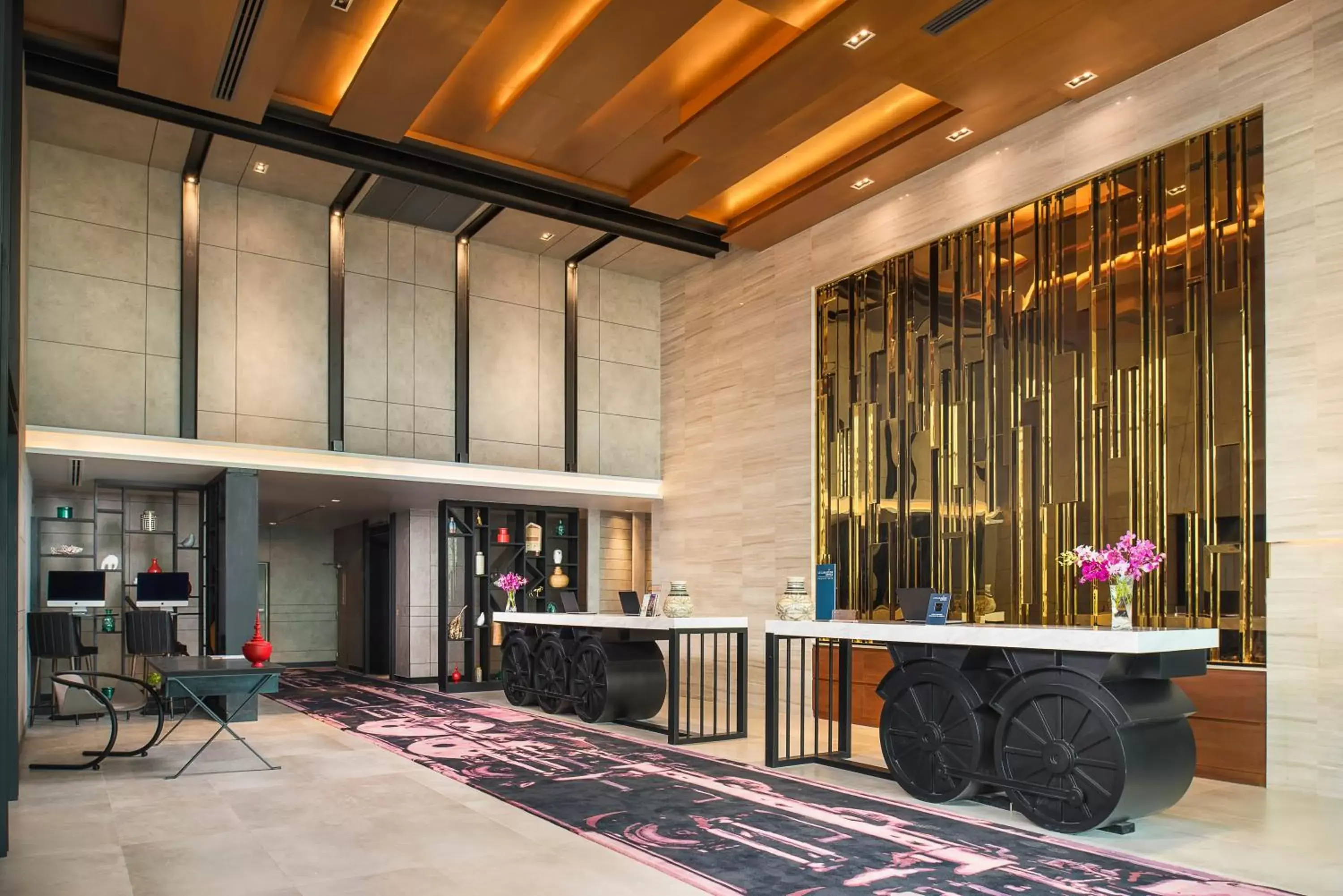 Lobby or reception, Lobby/Reception in Mercure Bangkok Makkasan