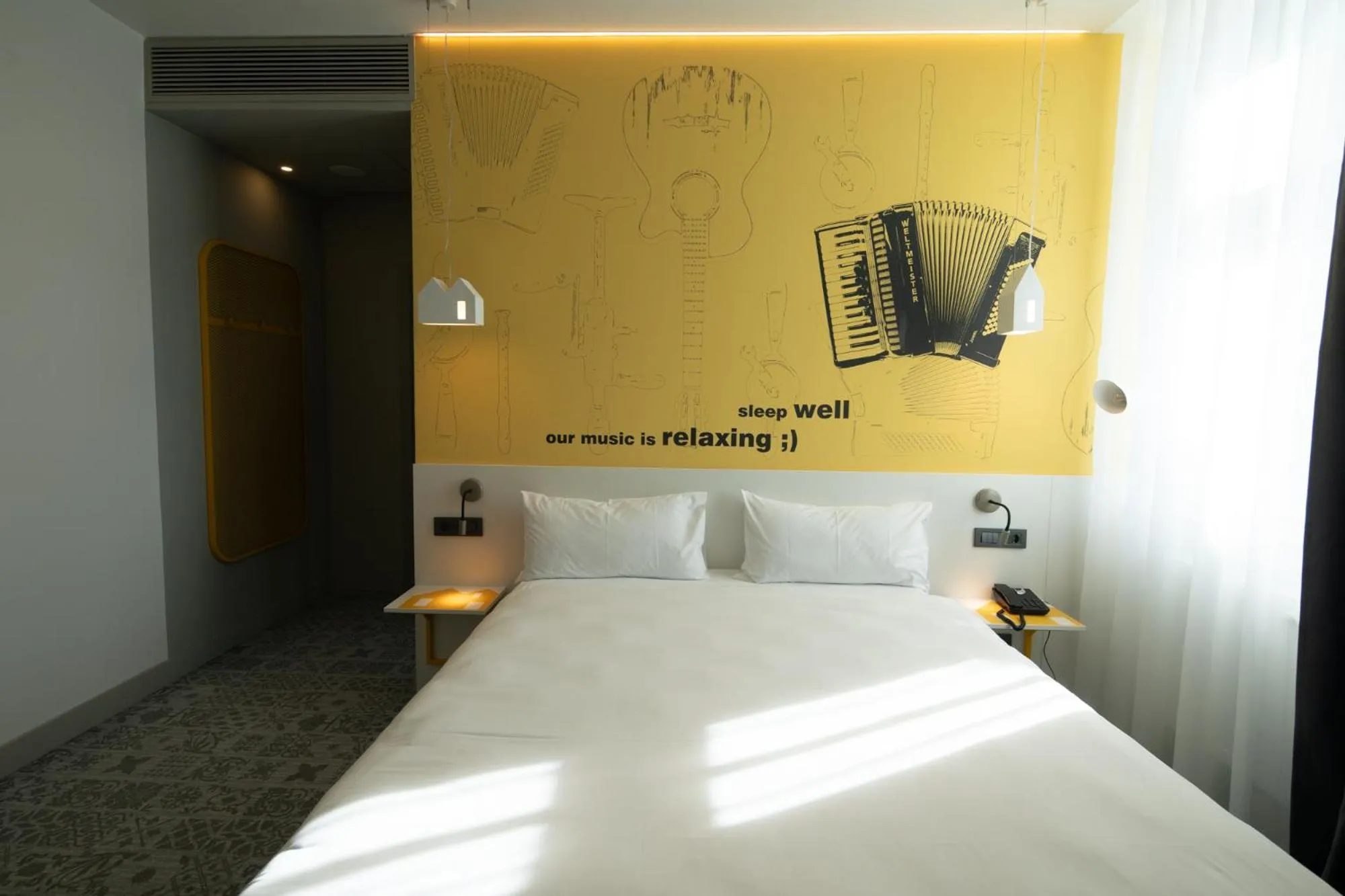 Bed in Ibis Styles Sibiu Arsenal