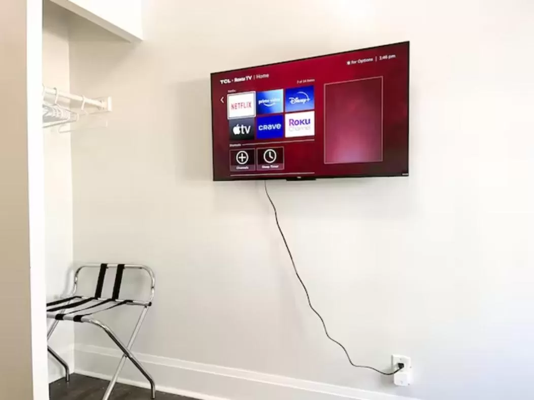 TV/Entertainment Center in Sleeping Giant BNB