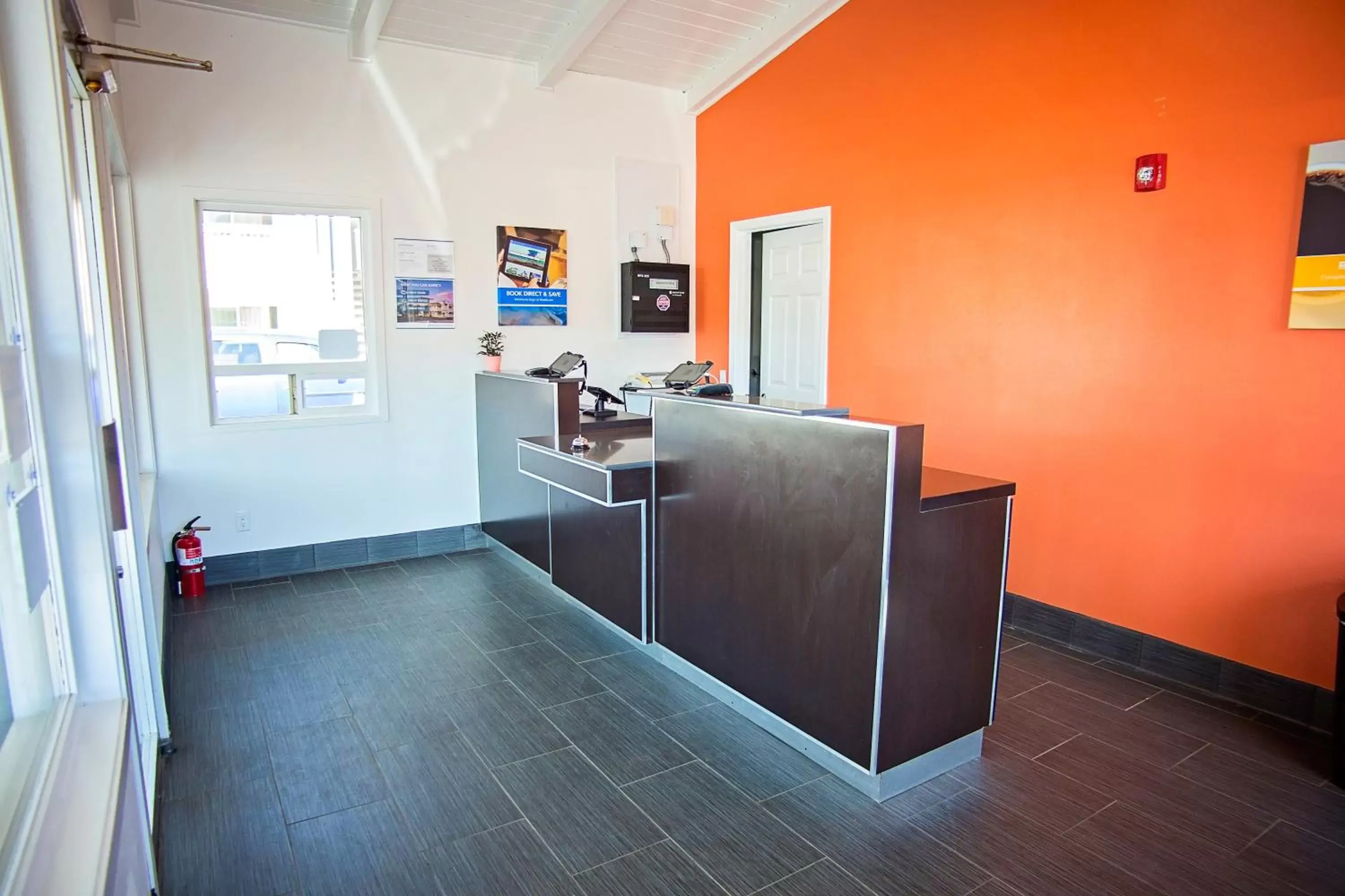 Lobby or reception, Lobby/Reception in Motel 6-Crescent City, CA