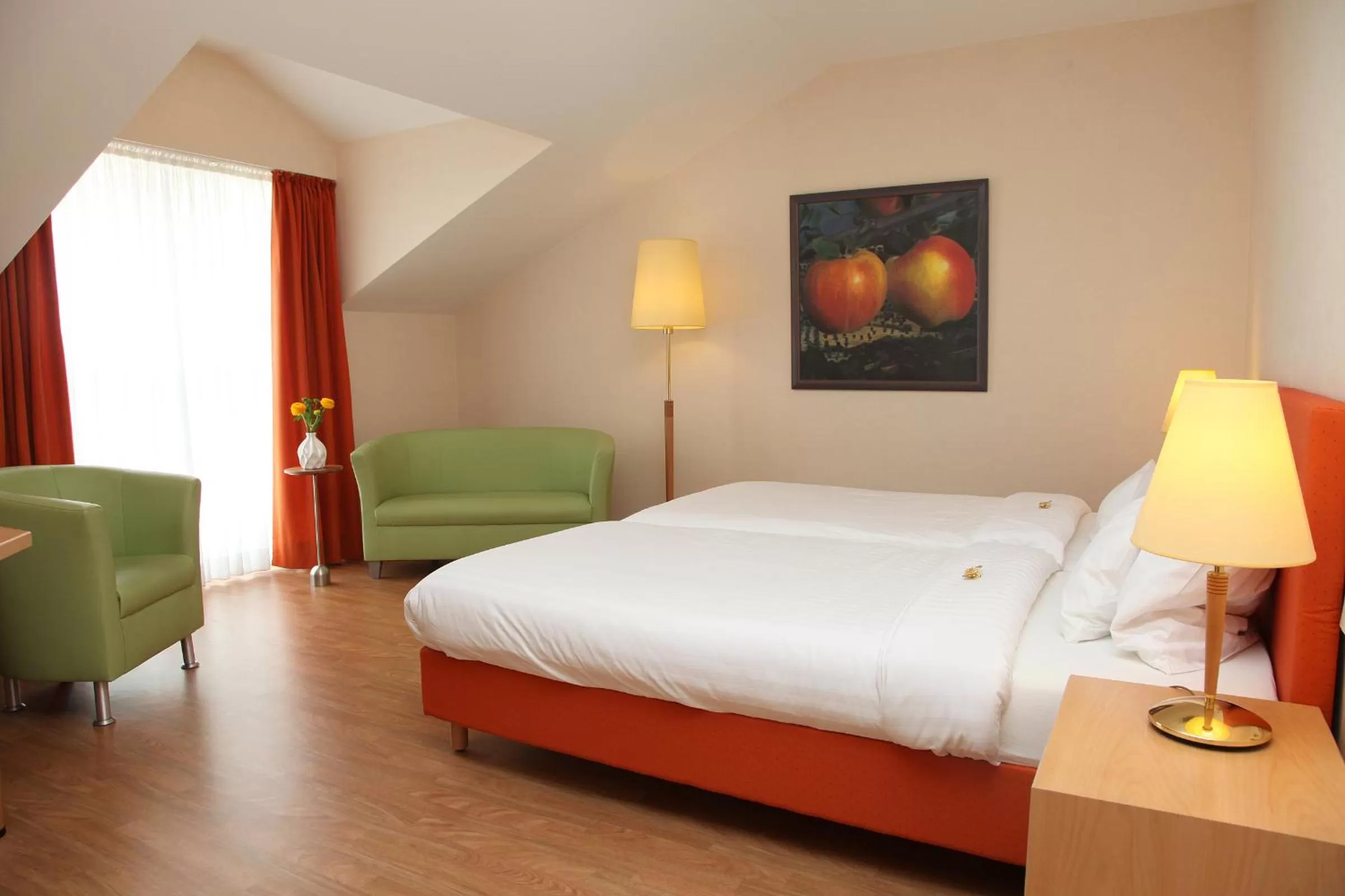 Bedroom, Bed in Hotel Engbert