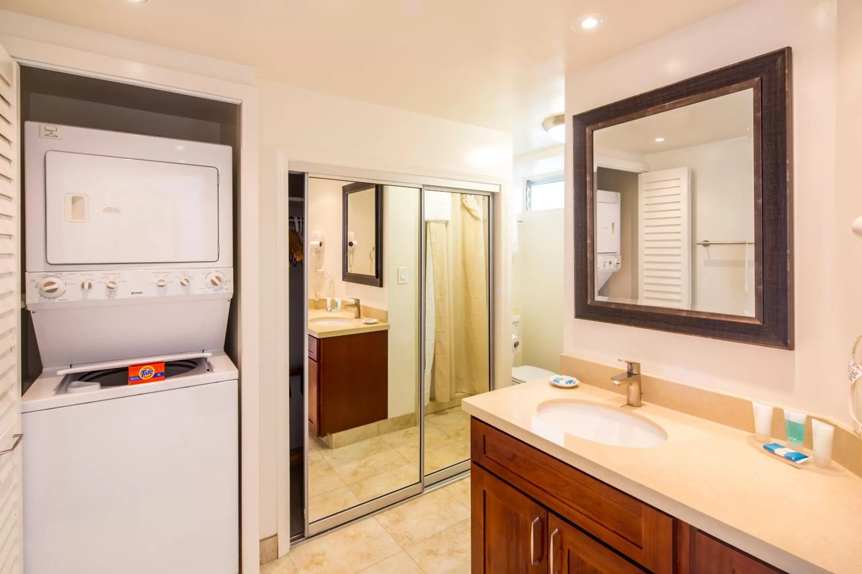 Bathroom in Castle Waikiki Shore Beachfront Condominiums