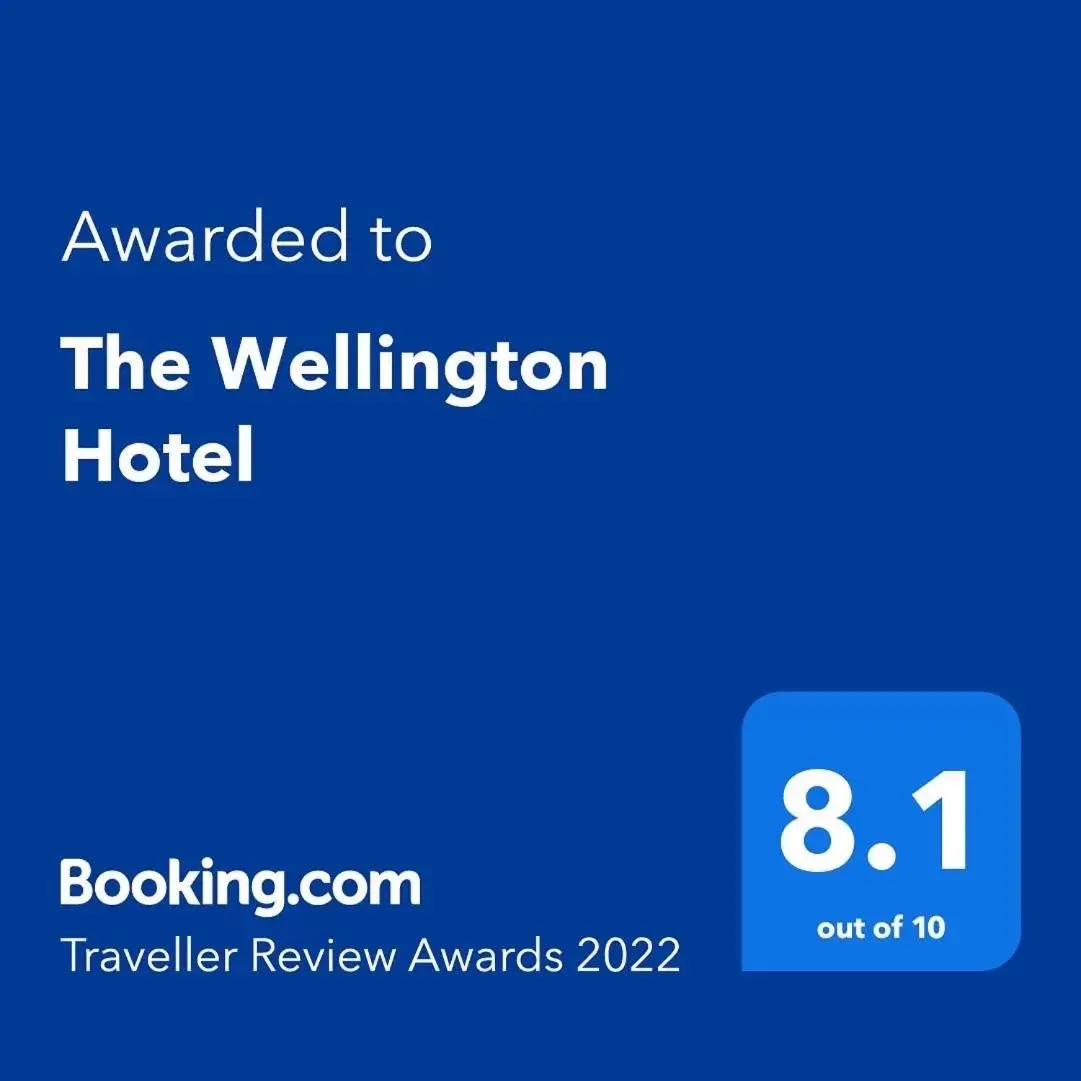 Logo/Certificate/Sign/Award in The Wellington Hotel - B&B