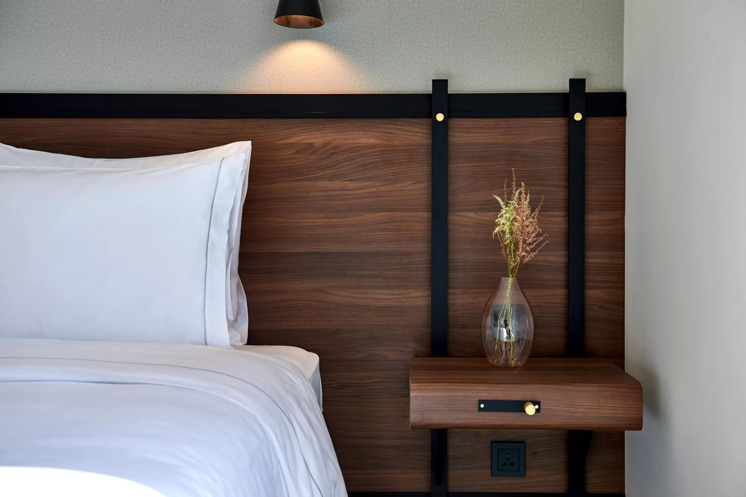 Decorative detail, Bed in FORM Hotel Dubai, a Member of Design Hotels