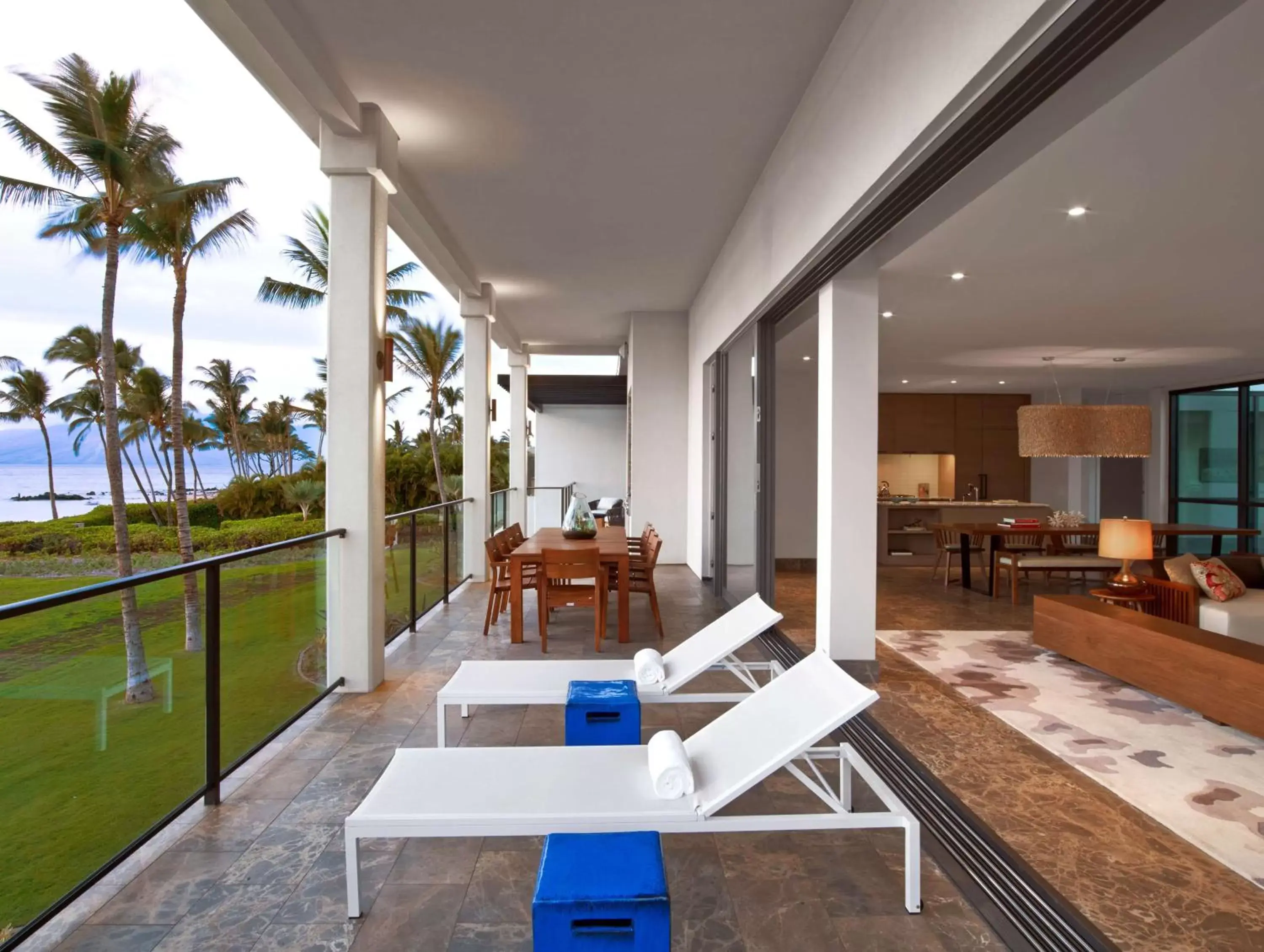 Patio in Andaz Maui at Wailea Resort - A Concept by Hyatt
