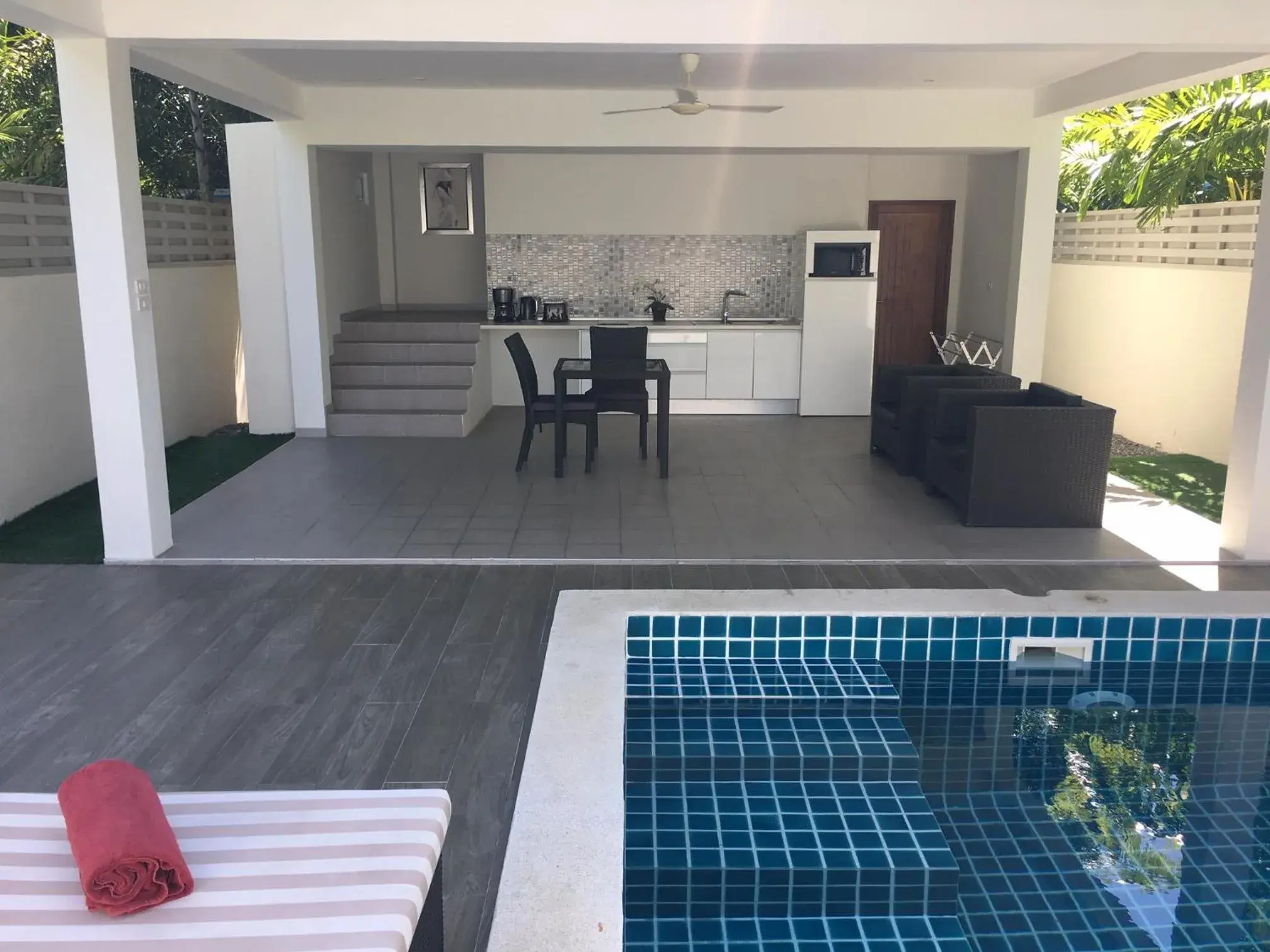 Patio in Samui Blue Orchid - Adult Only