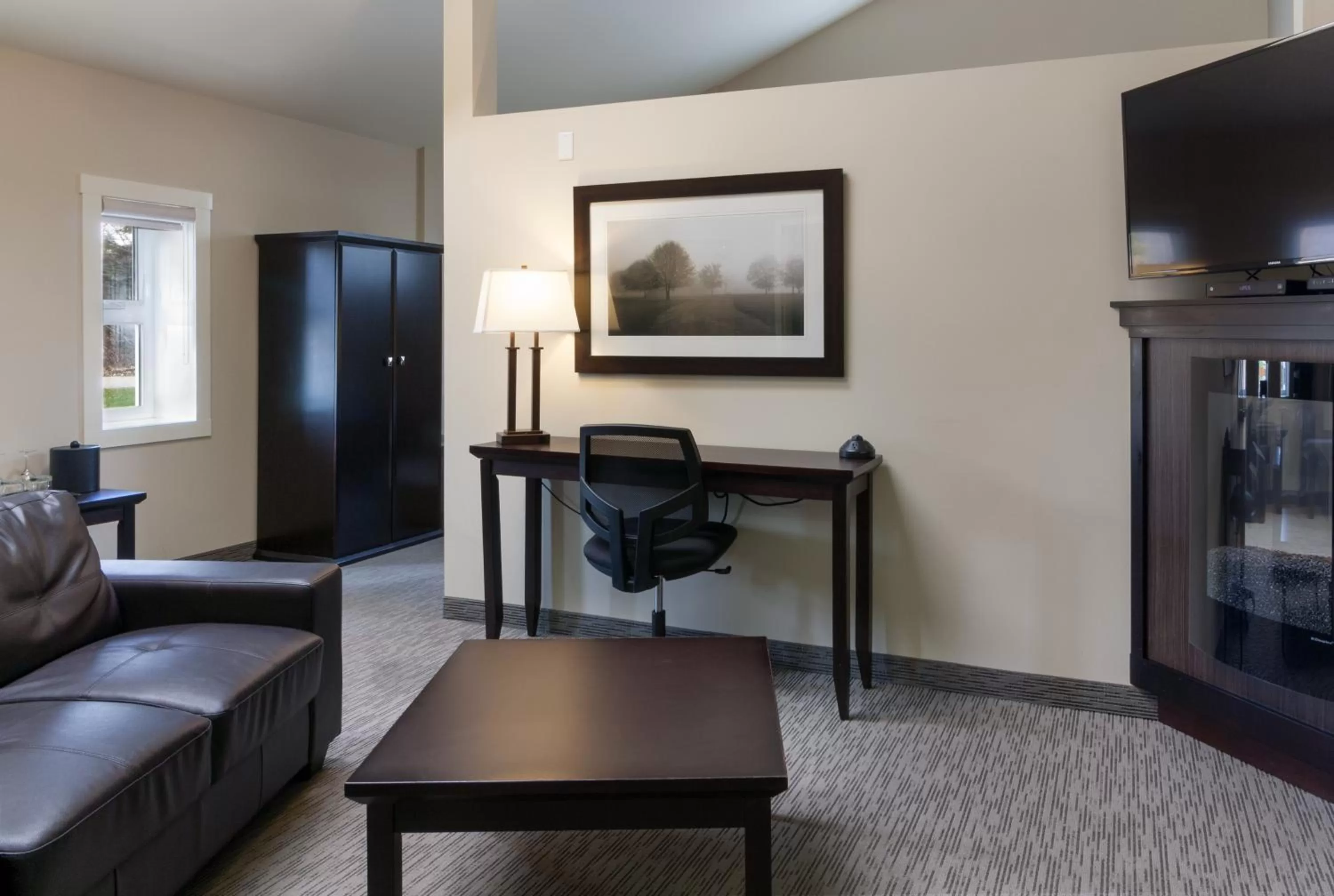 Living room in The Kanata by BCMInns Blairmore