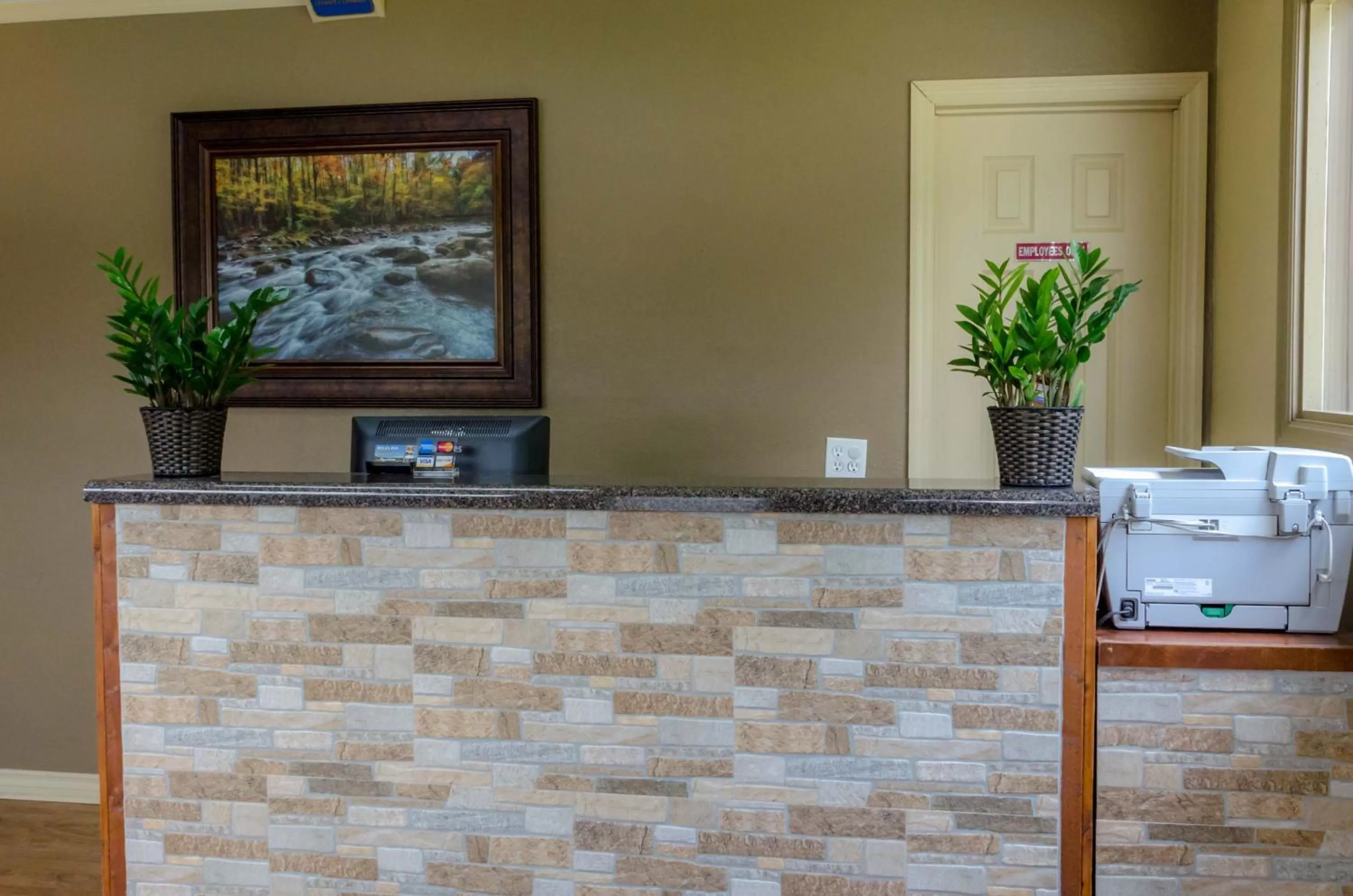 Lobby or reception in Relax Inn - Bryson City