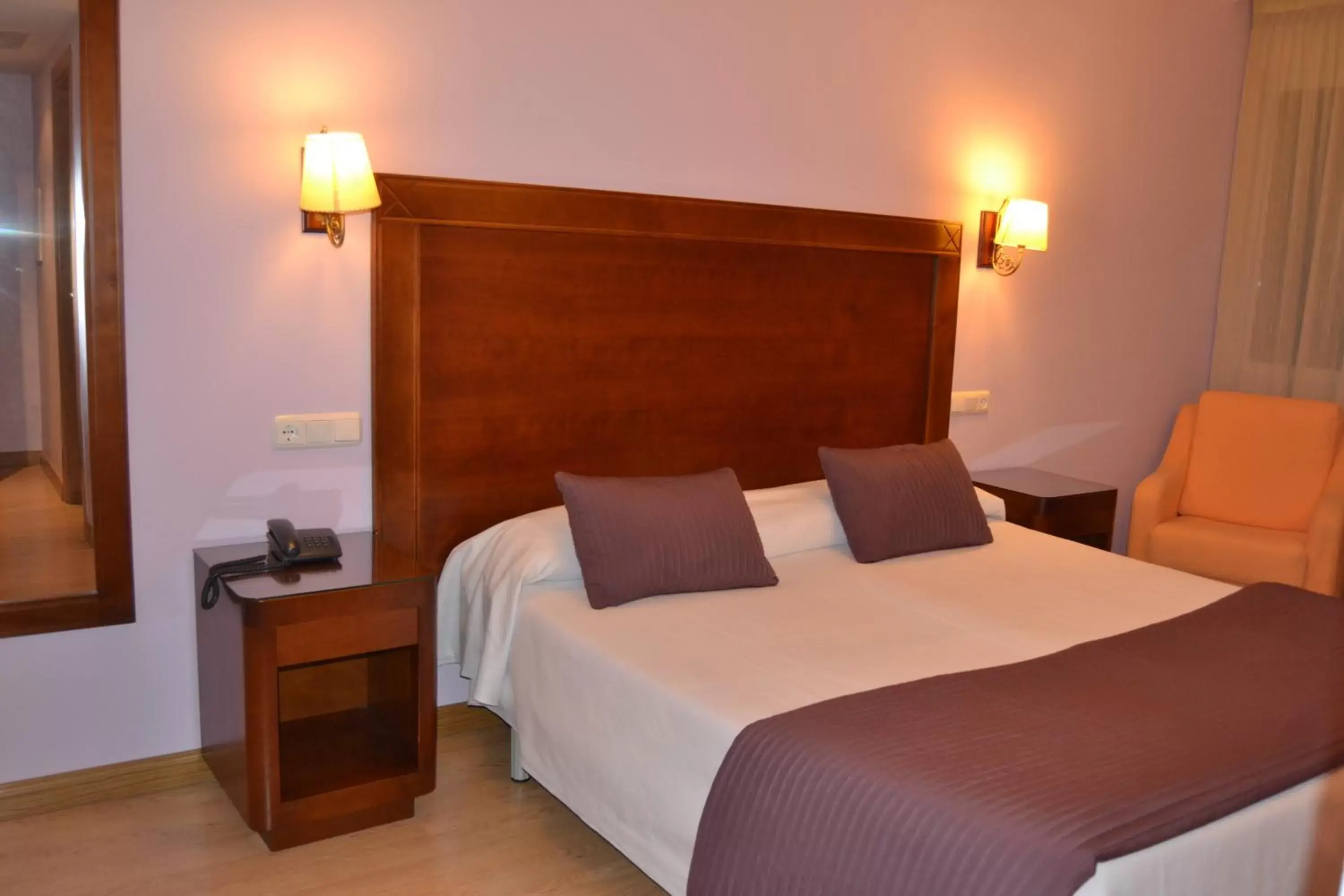 Superior Double or Twin Room with Hydromassage Bath in Abadía Burgos Camino Santiago