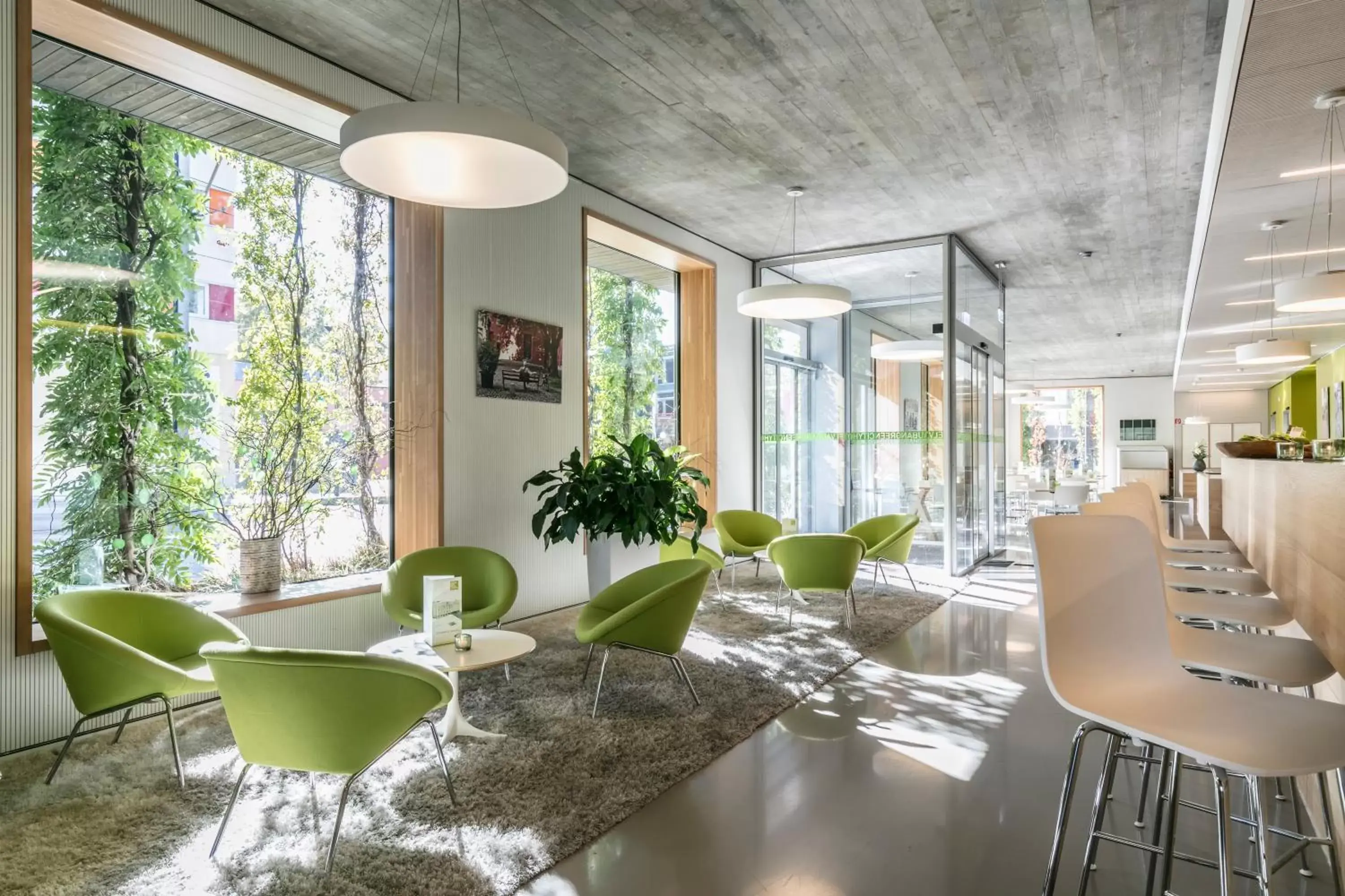 Lounge or bar, Dining Area in Green City Hotel Vauban