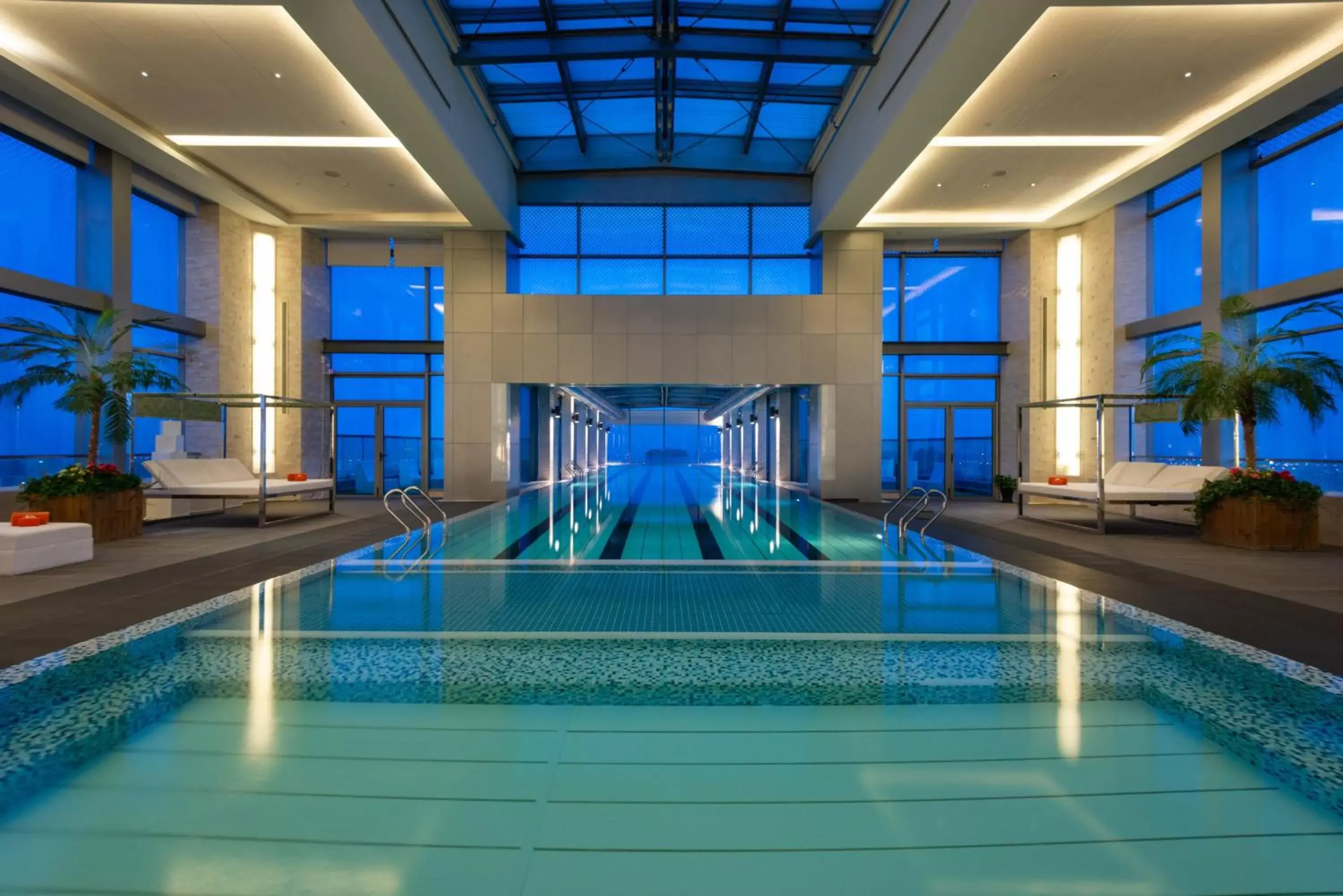 Swimming Pool in Holiday Inn Shanghai Pudong Kangqiao, an IHG Hotel