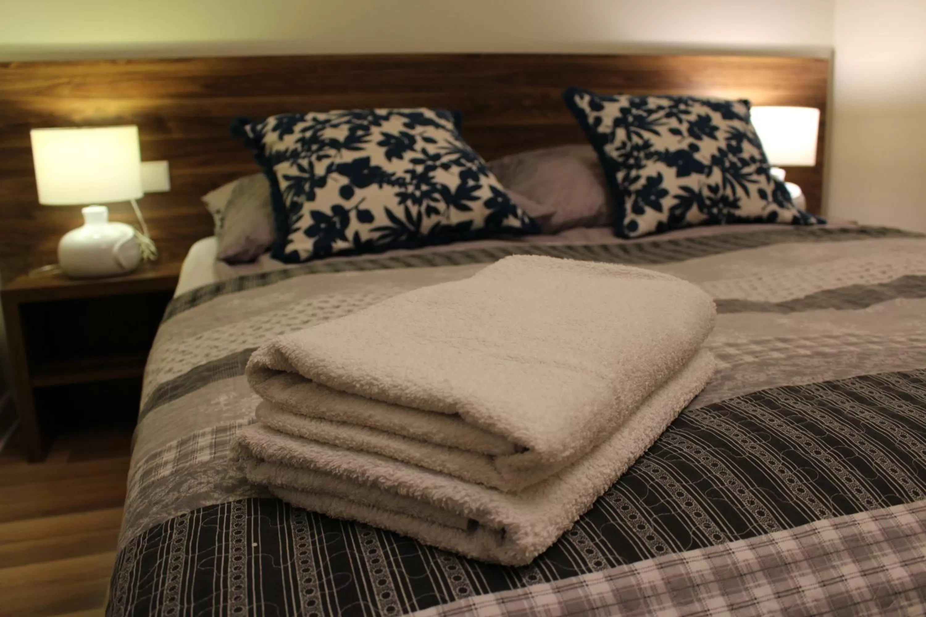 Decorative detail, Bed in PIANO CAFE b&b