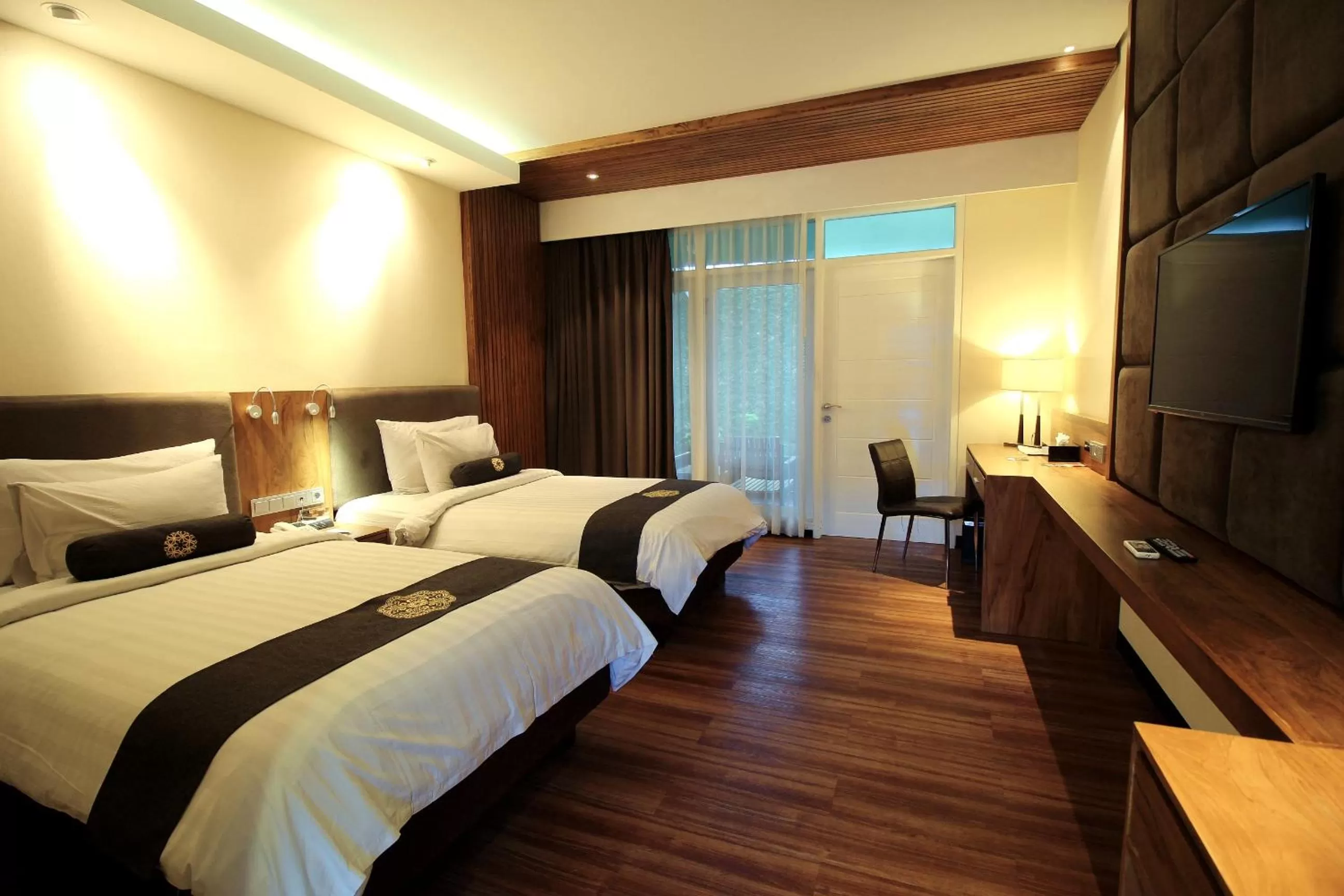 Bed in Java Heritage Hotel Purwokerto