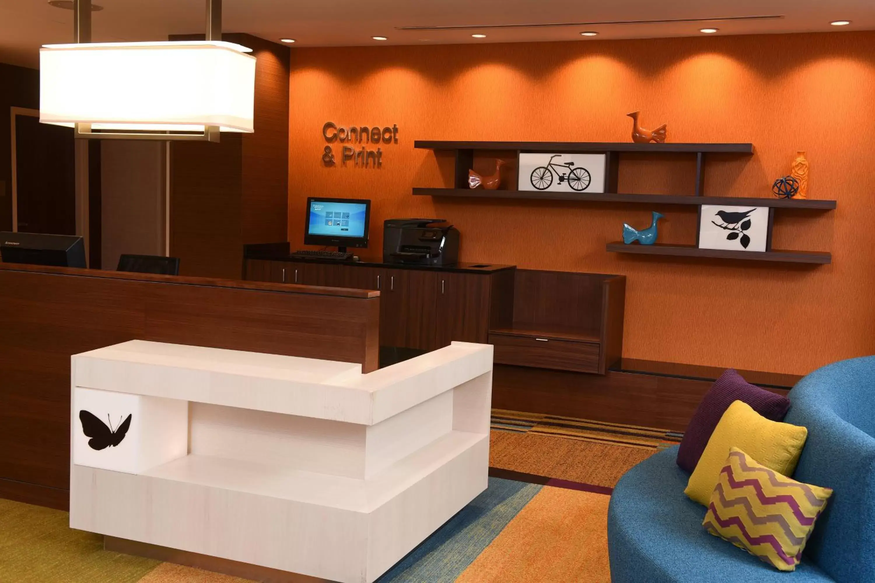 Business facilities, Lobby/Reception in Fairfield Inn & Suites by Marriott Omaha West