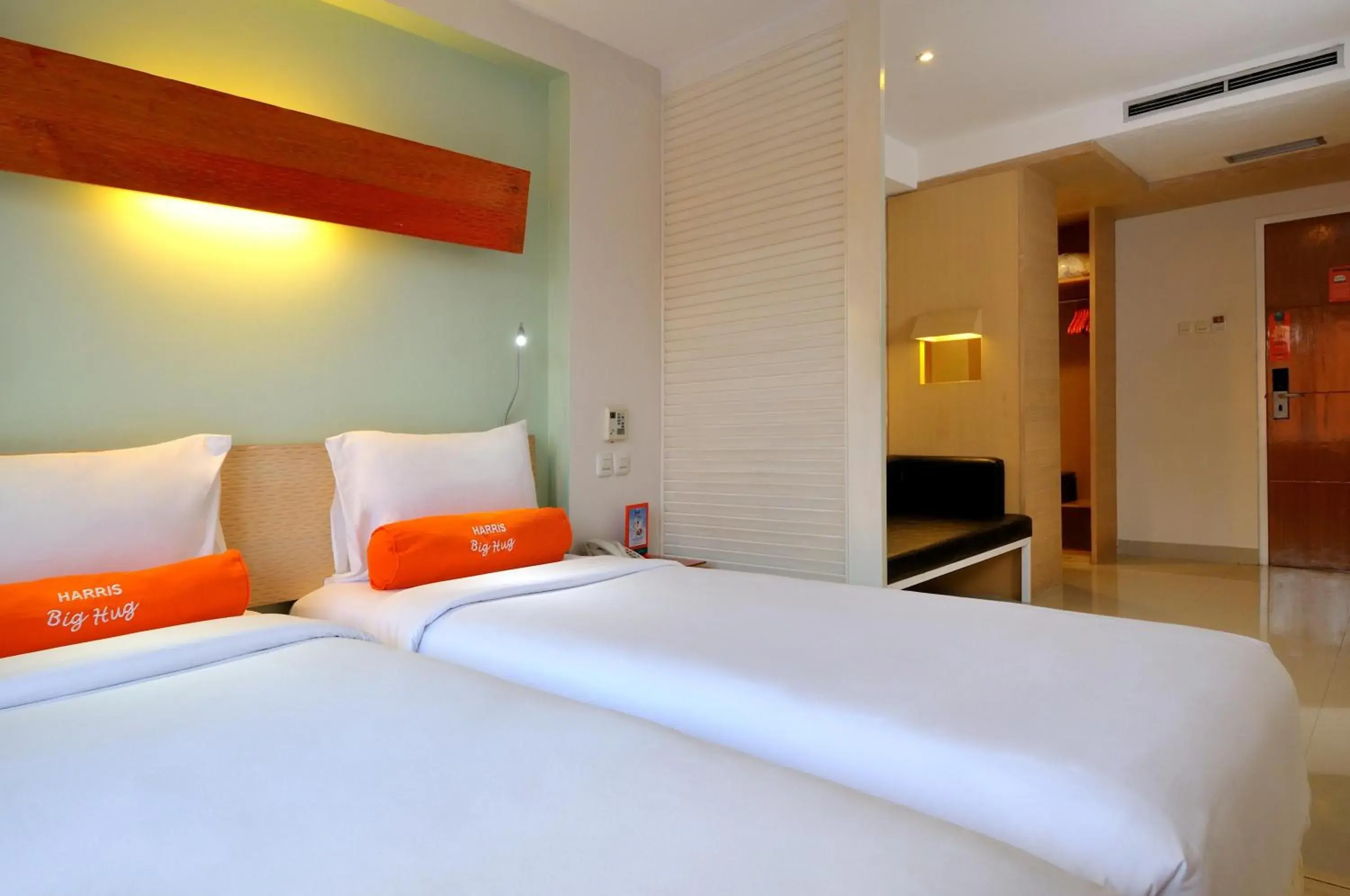 Bed in HOTEL and RESIDENCES Riverview Kuta - Bali (Associated HARRIS)