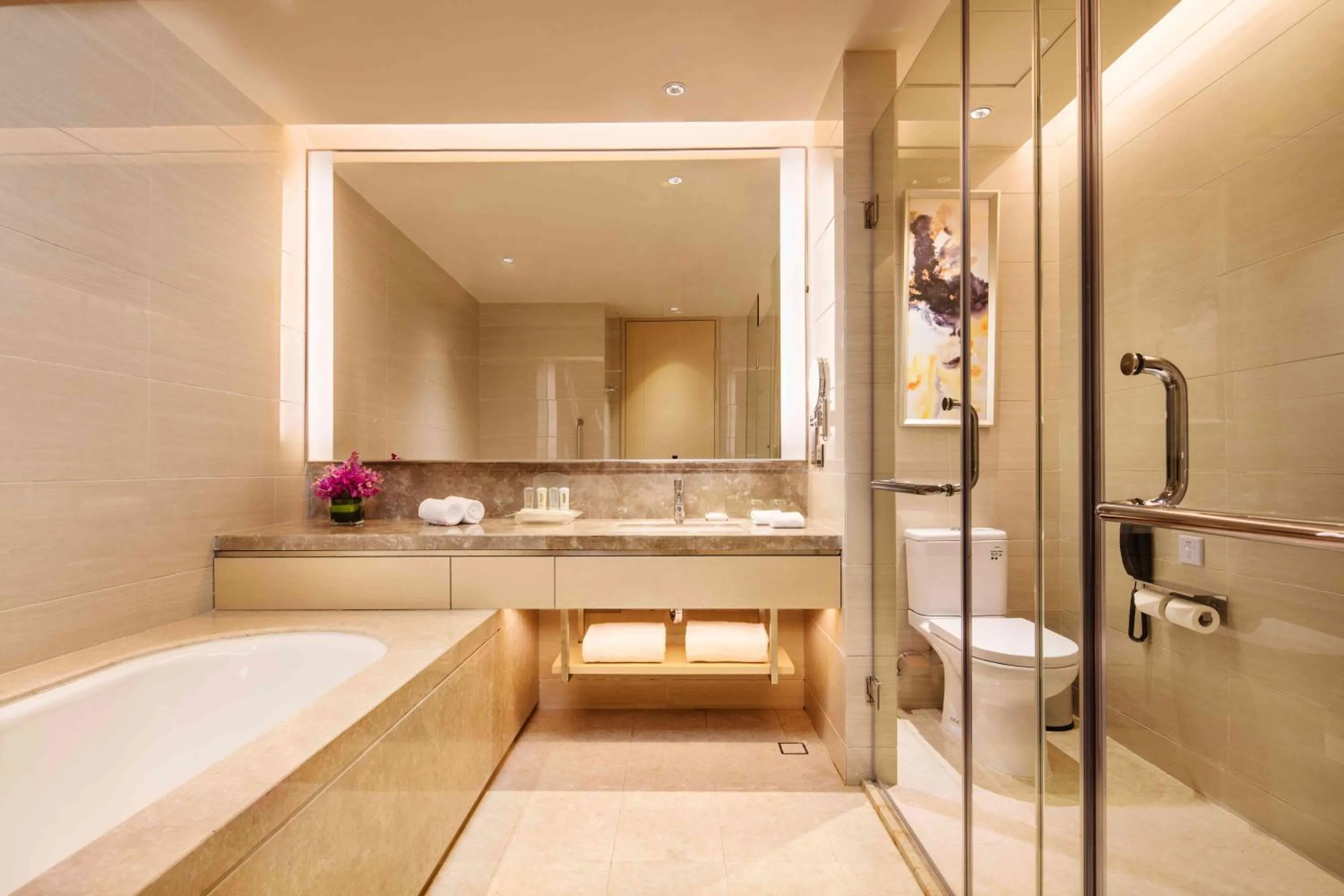 Shower in Holiday Inn Chongqing University Town by IHG