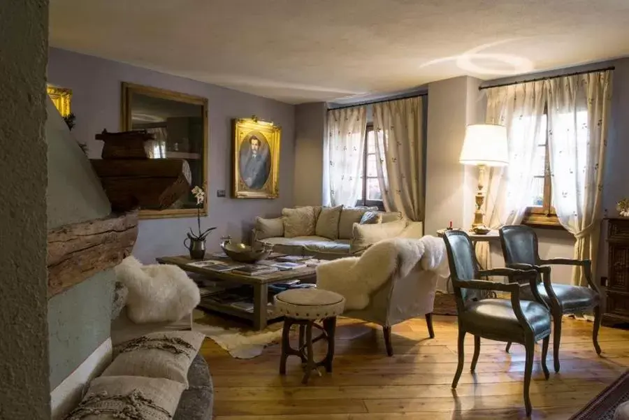 Living room, Seating Area in Locanda La Brenva - Estella Hotel Collection