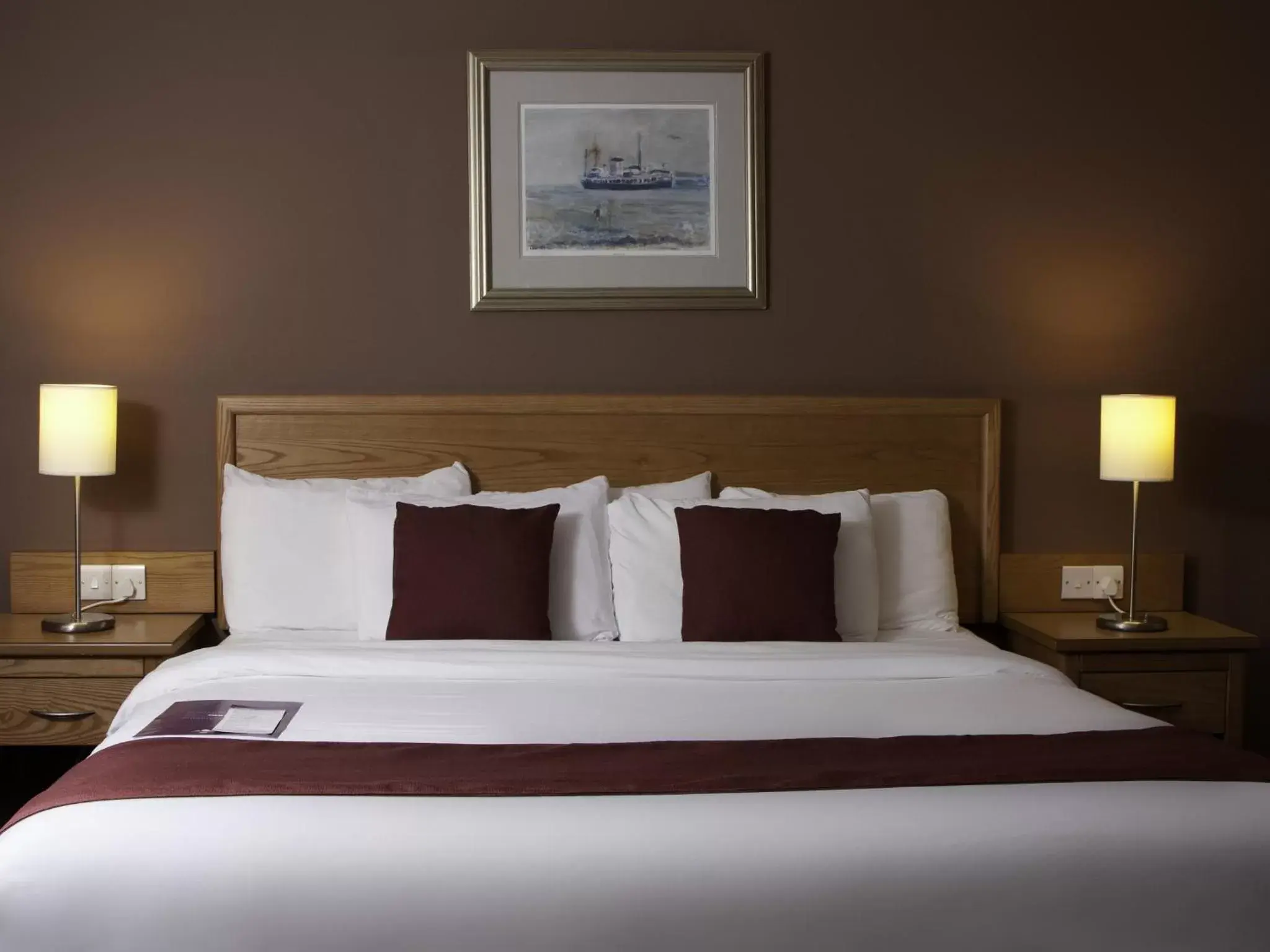 Bed in Future Inn Cardiff Bay