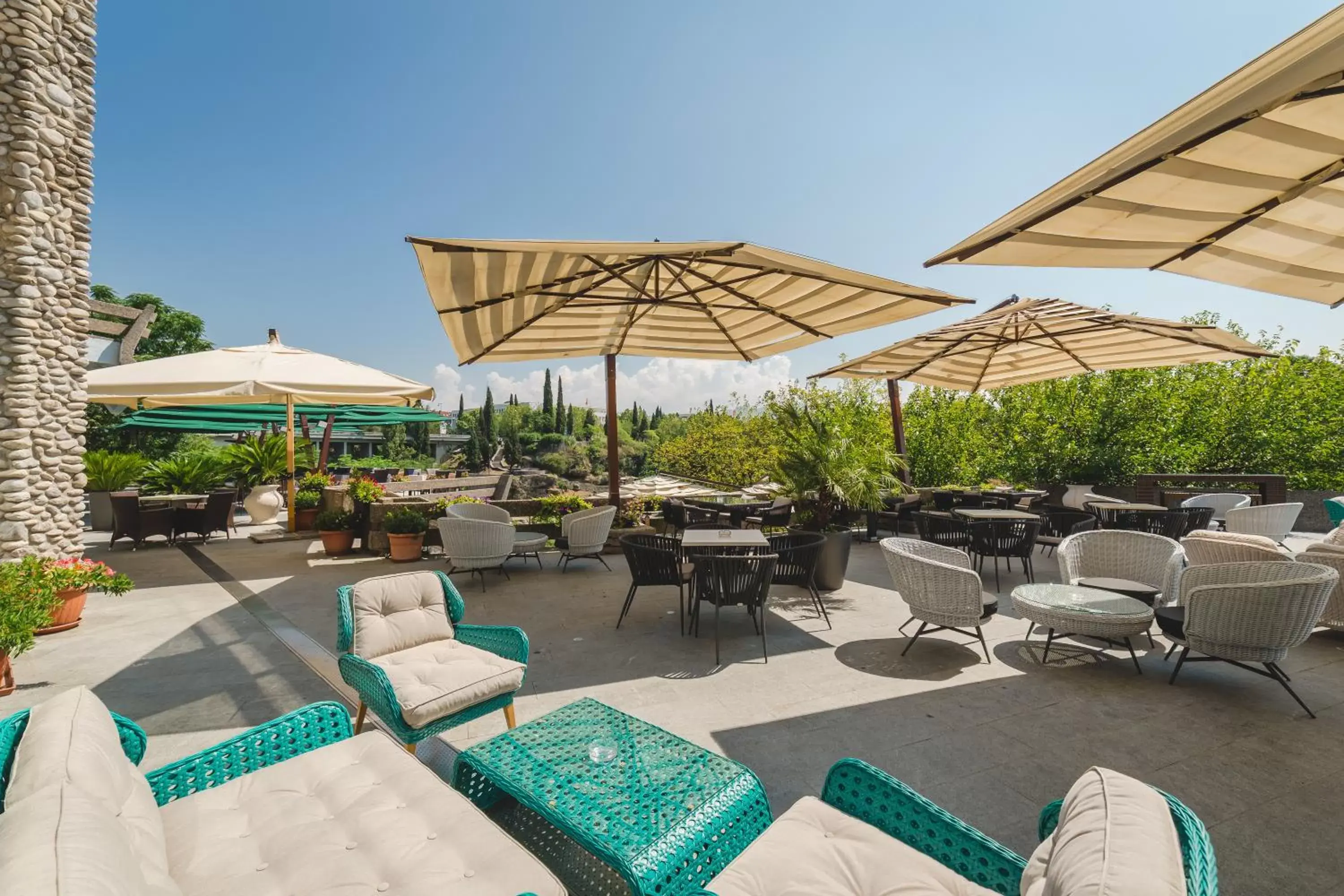 Balcony/Terrace in Hotel Podgorica