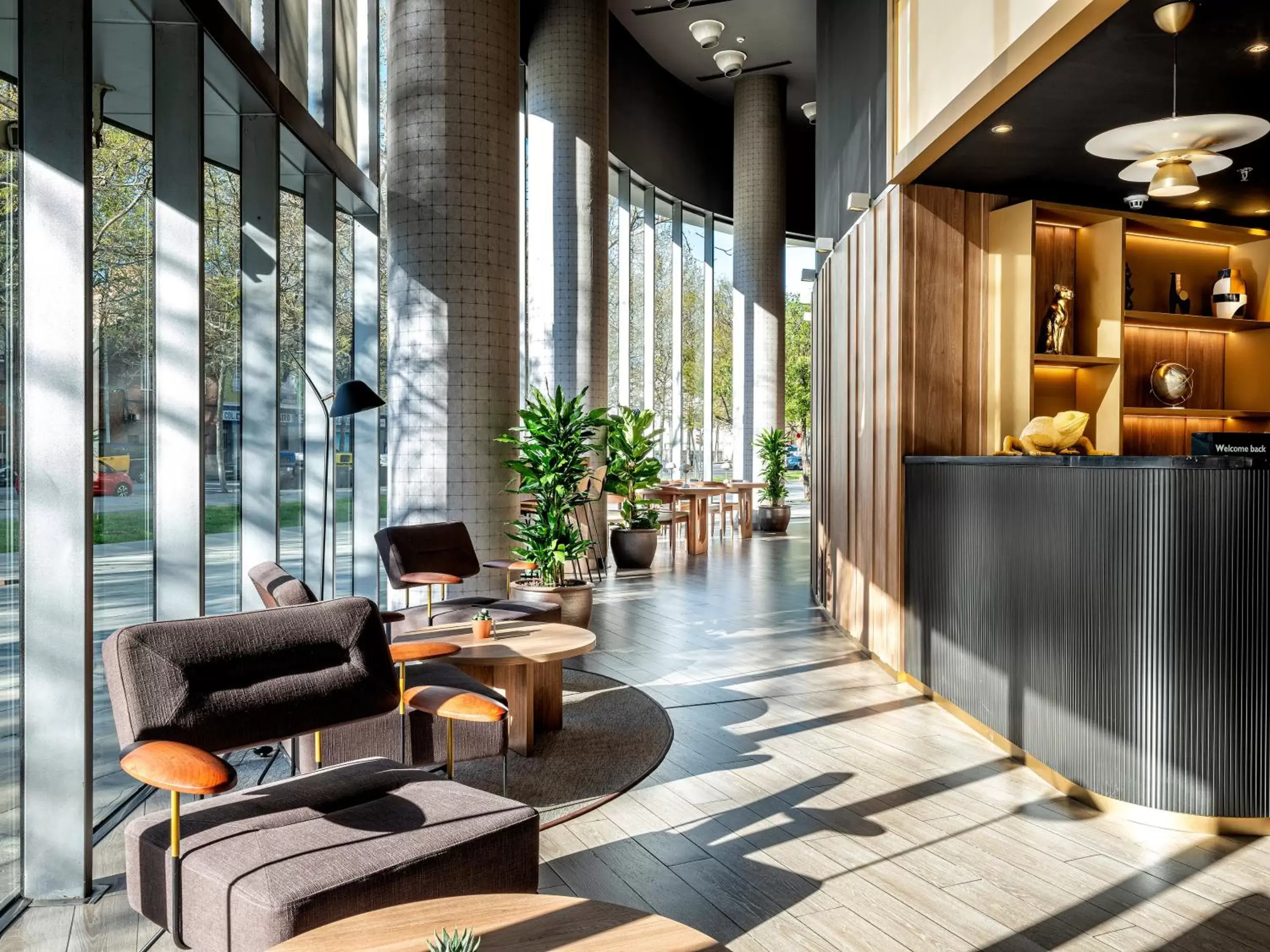 Lobby or reception in Hotel Barcelona Condal Mar Affiliated by Meliá Lobby or reception in Hotel Barcelona Condal Mar Affiliated by Meliá