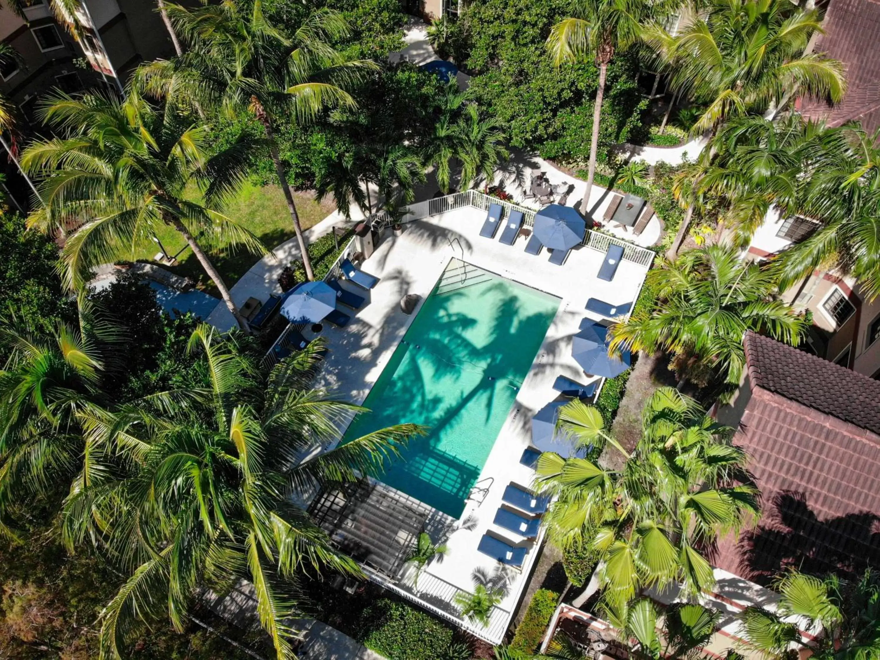 Pool view, Bird's-eye View in Sonesta ES Suites Fort Lauderdale Plantation