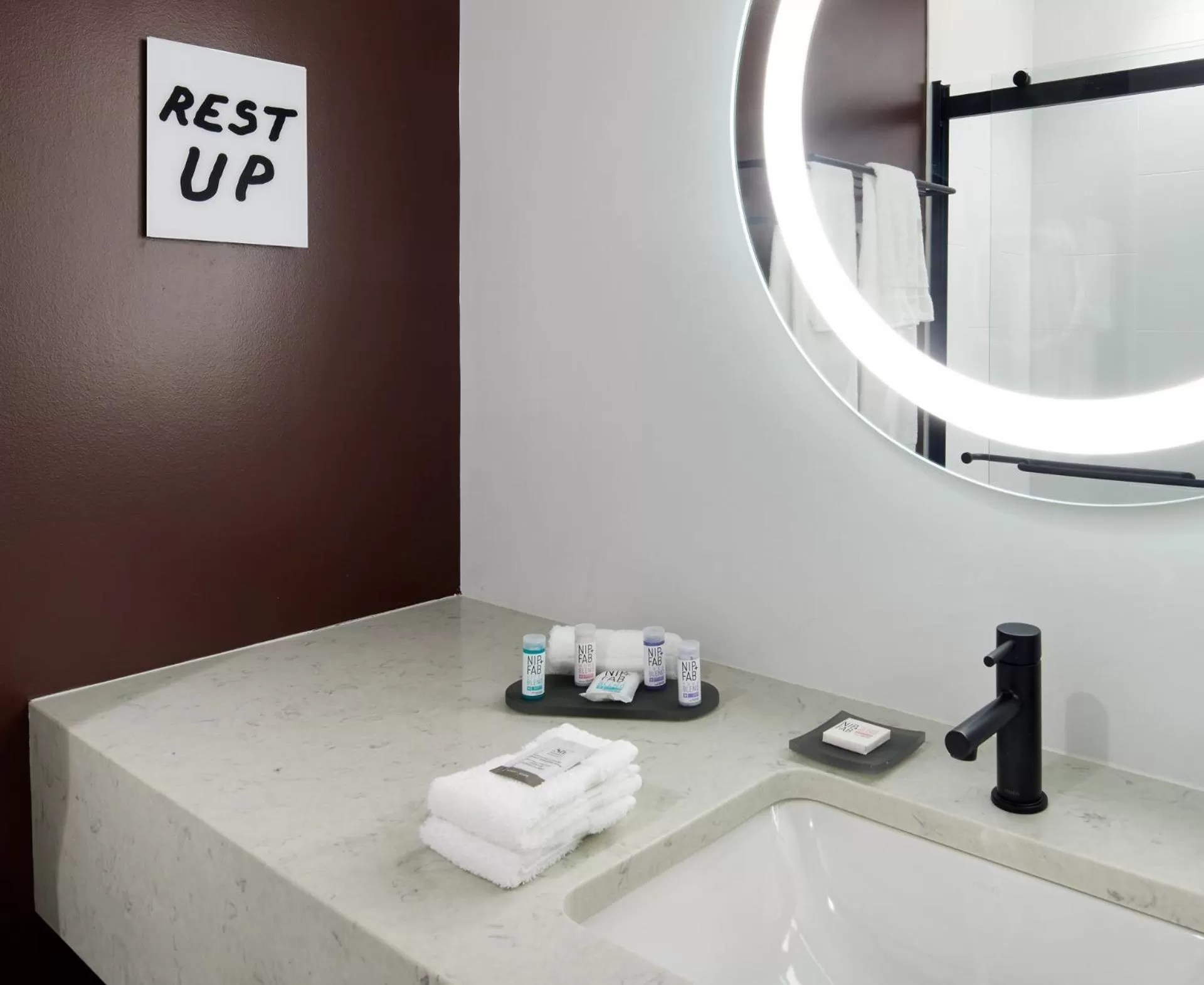 Bathroom in TRYP by Wyndham Pittsburgh/Lawrenceville