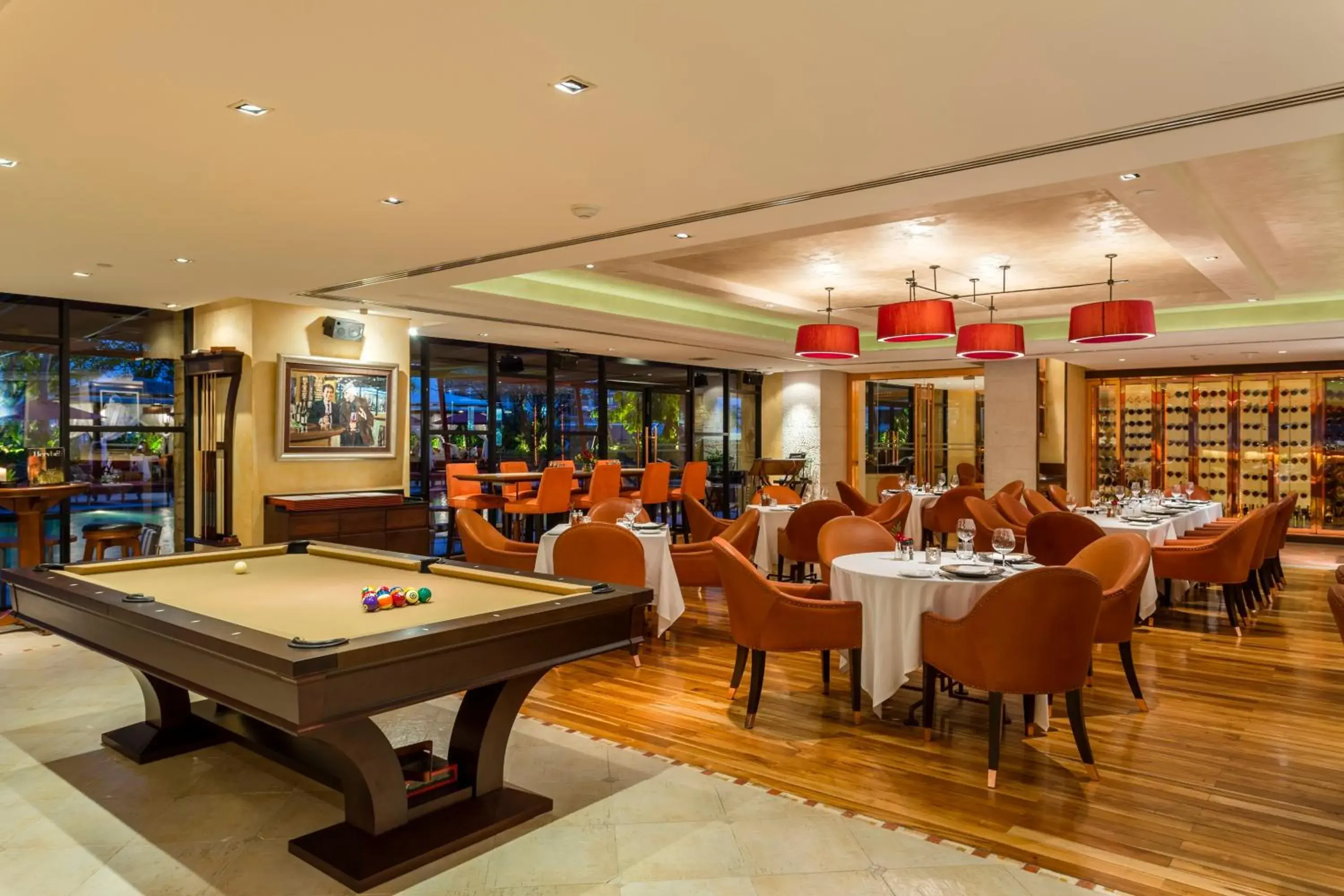 Restaurant/places to eat, Billiards in Ascott Sathorn Bangkok (SHA Extra Plus)